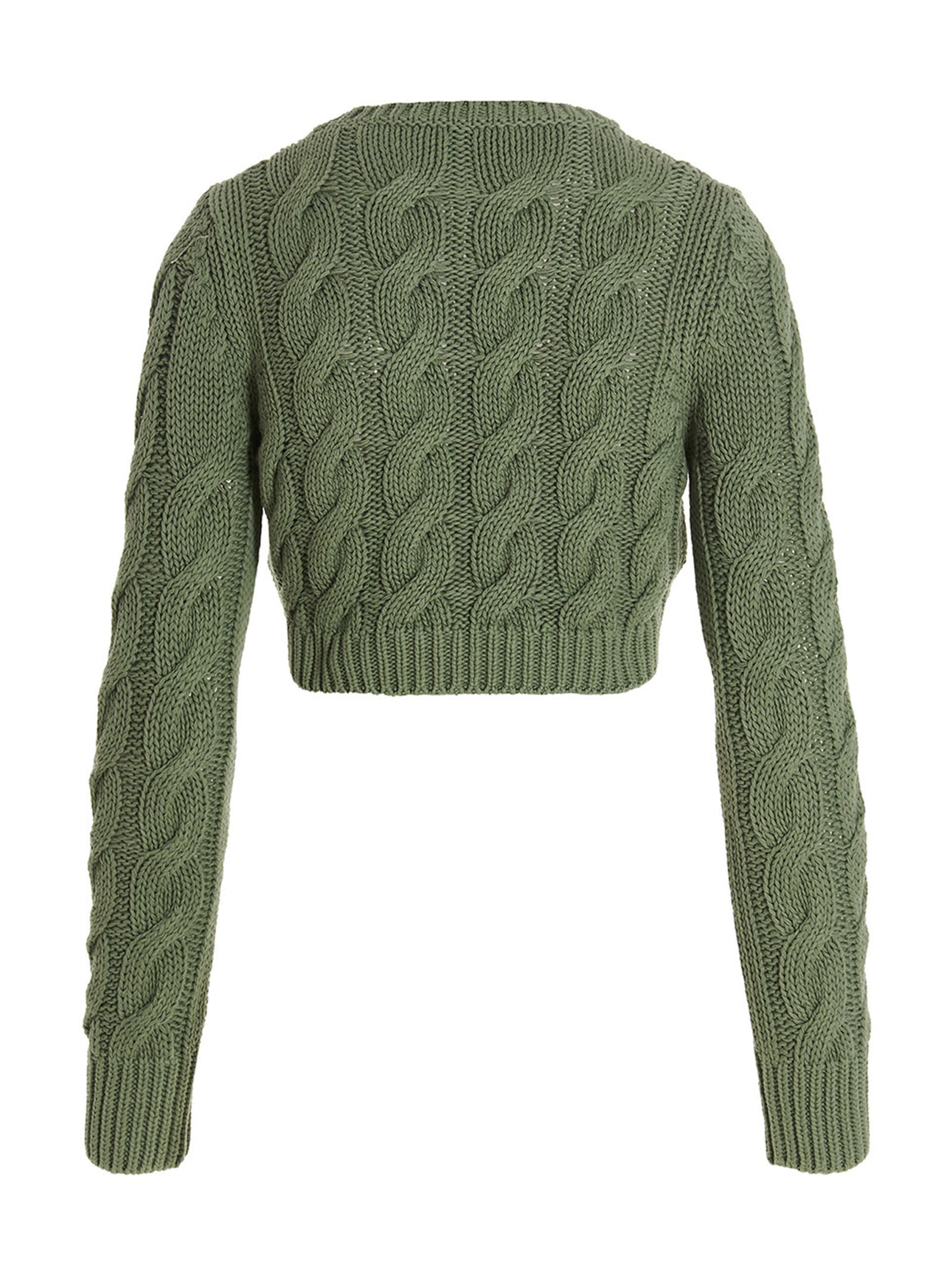 Shop Max Mara Sphinx Sweater In Green