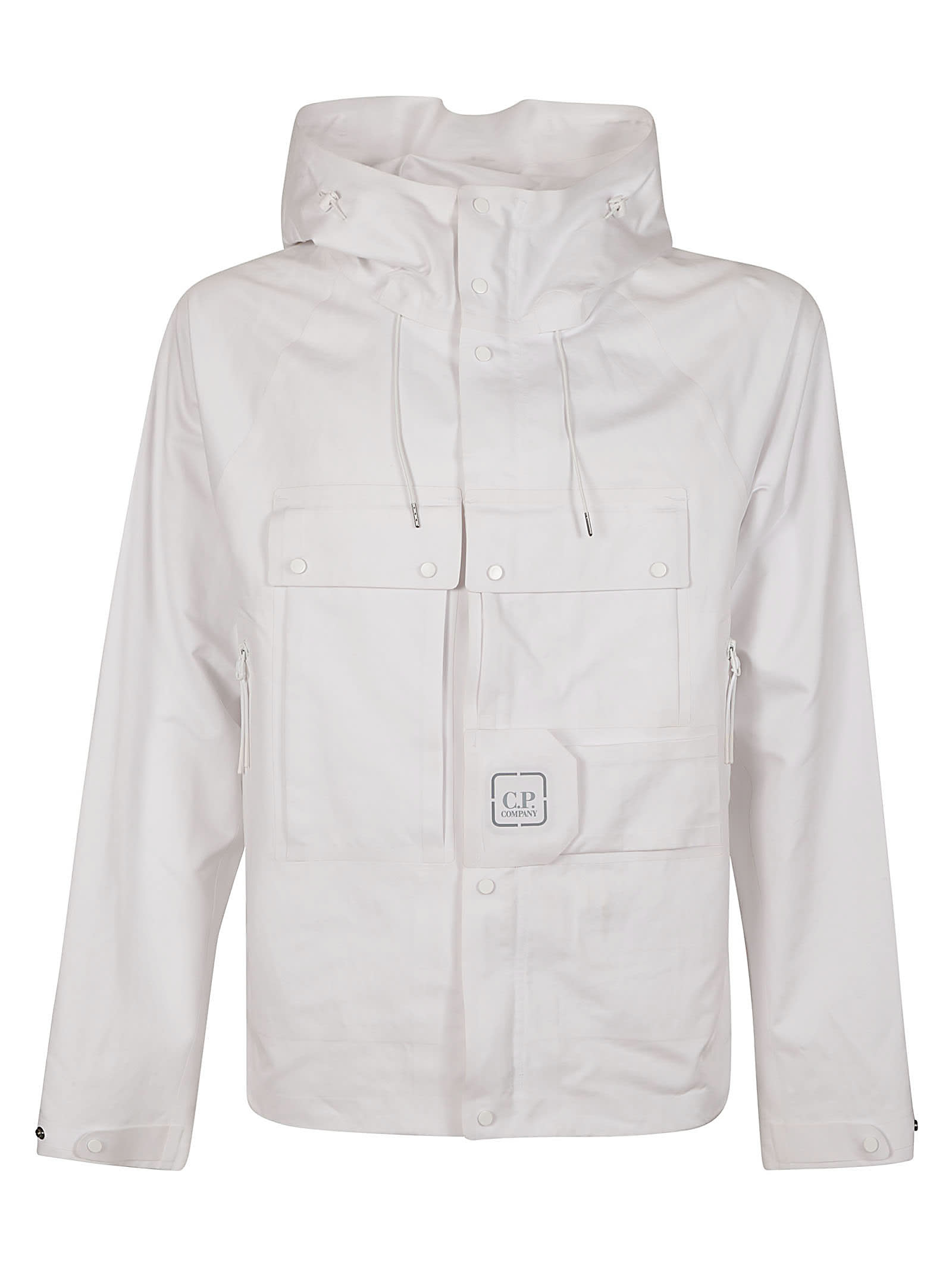 Shop C.p. Company Hyst Medium Jacket Jacket In White