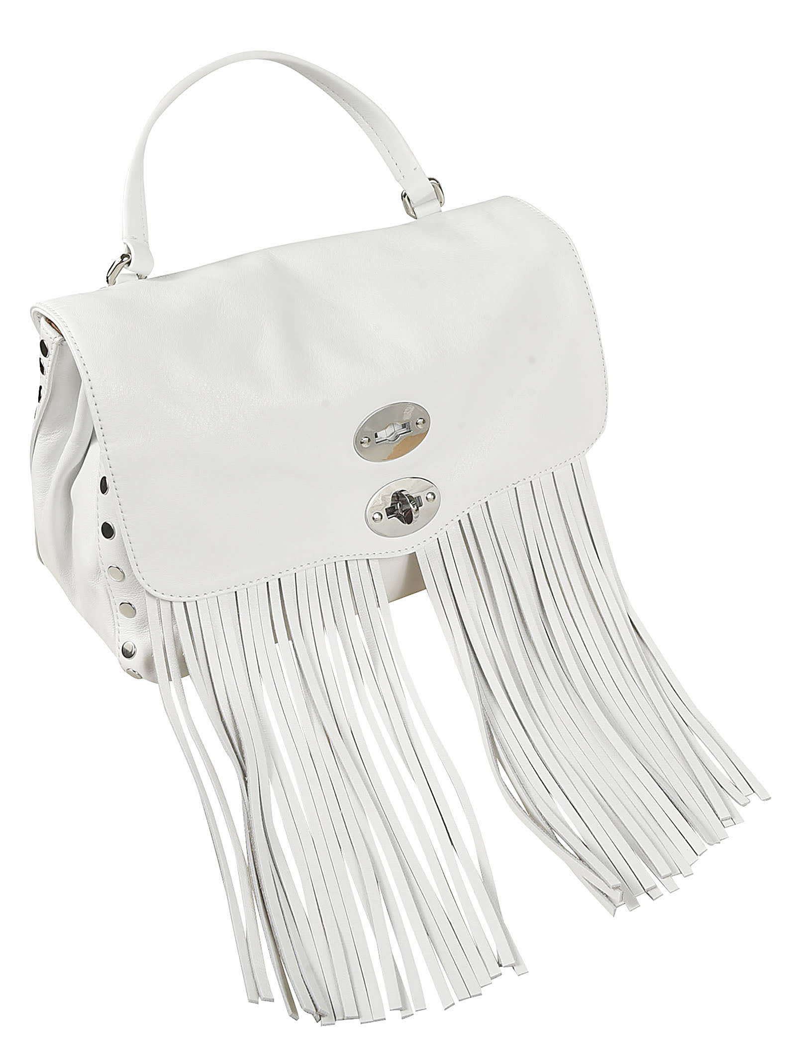 Shop Zanellato Postina Valmarana Shoulder Bag In White