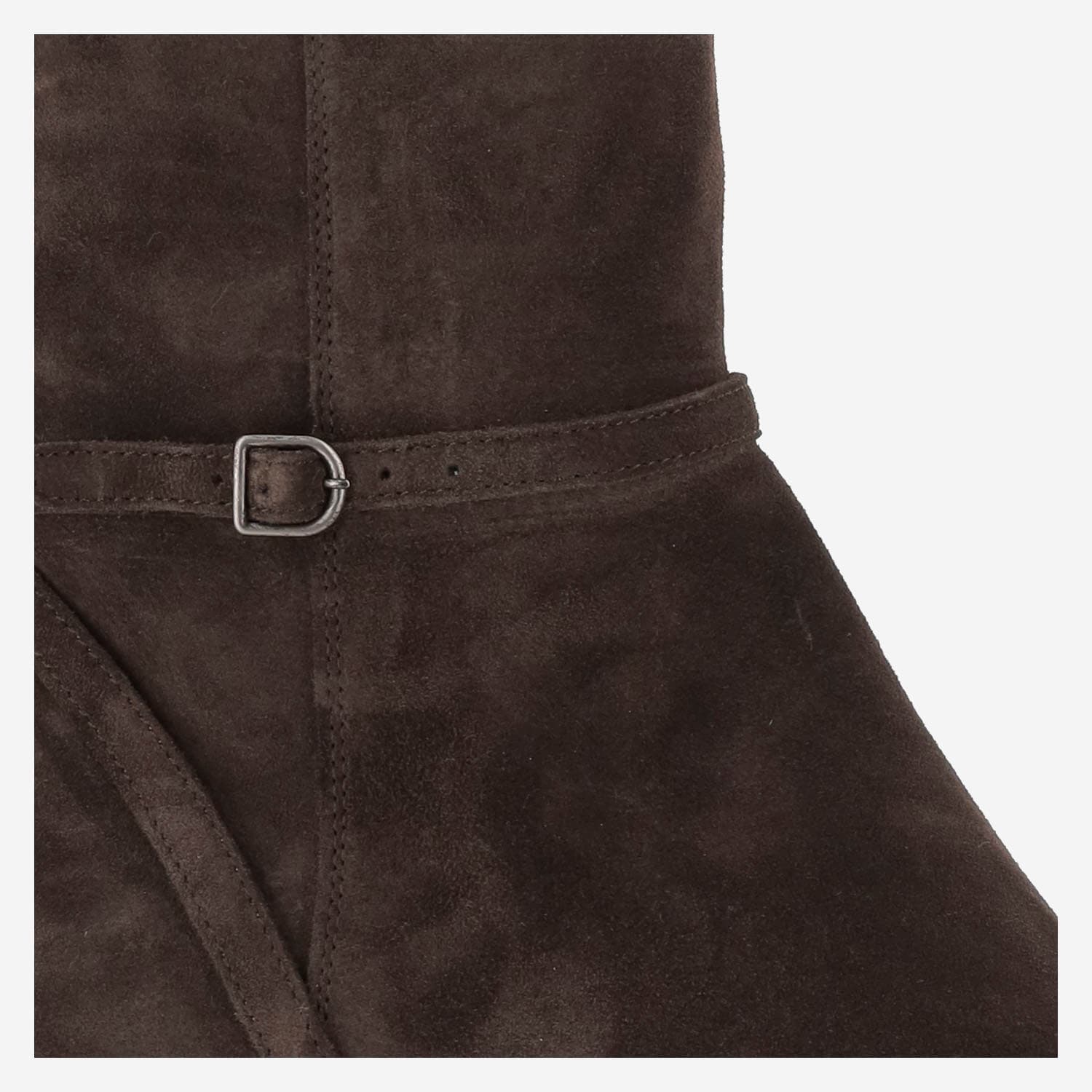 Sartore Charly Ankle Boots In Suede Leather In Brown