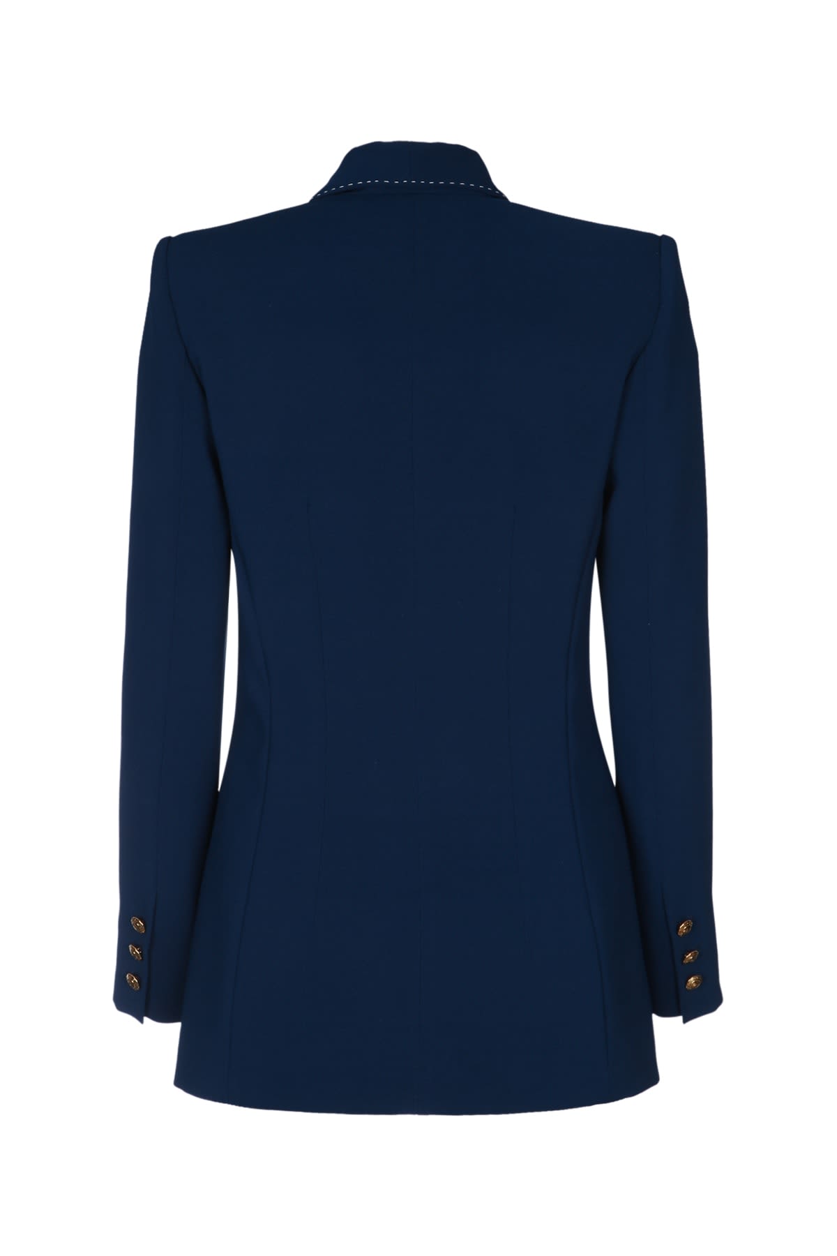 Elisabetta Franchi Jackets And Vests In Oltremare