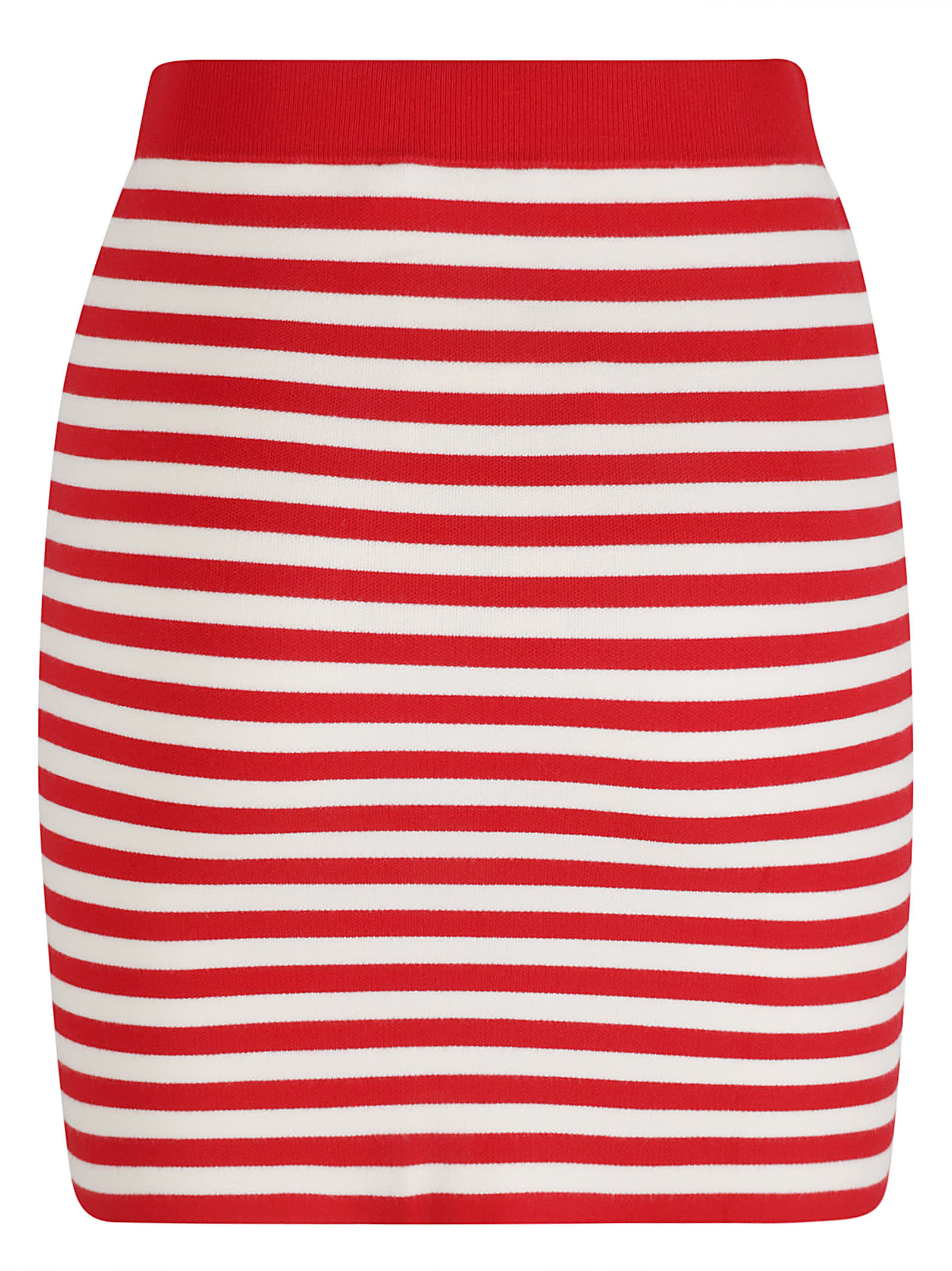 Max Mara Domizia Skirt In Red