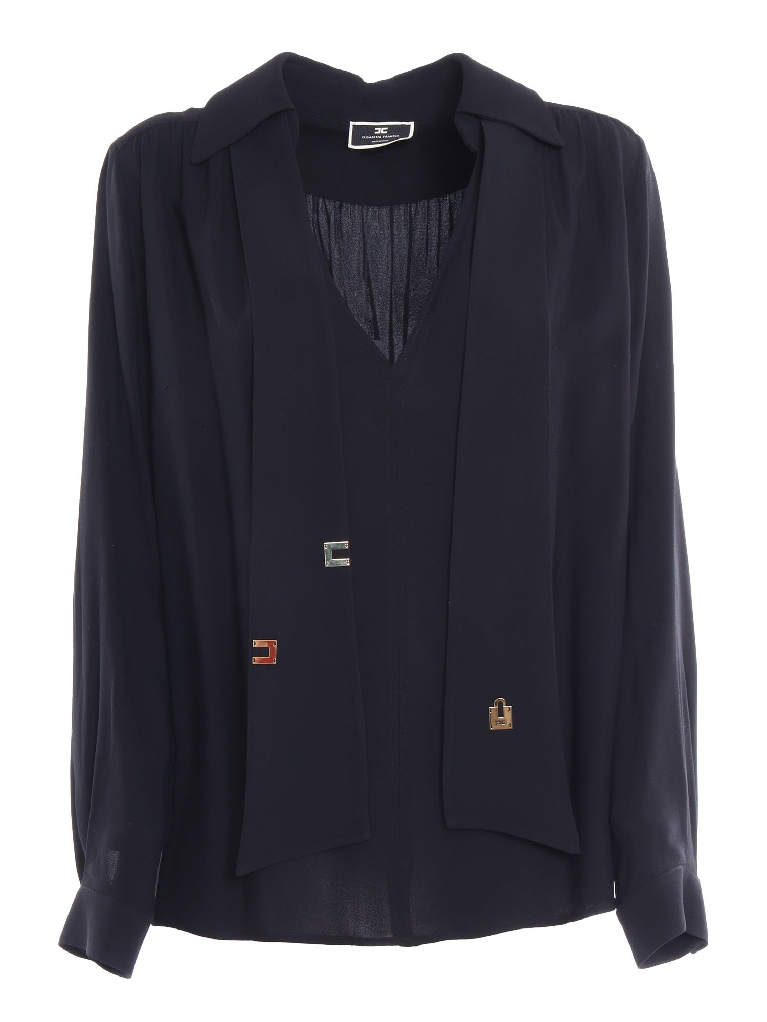 ELISABETTA FRANCHI BLACK SHIRT