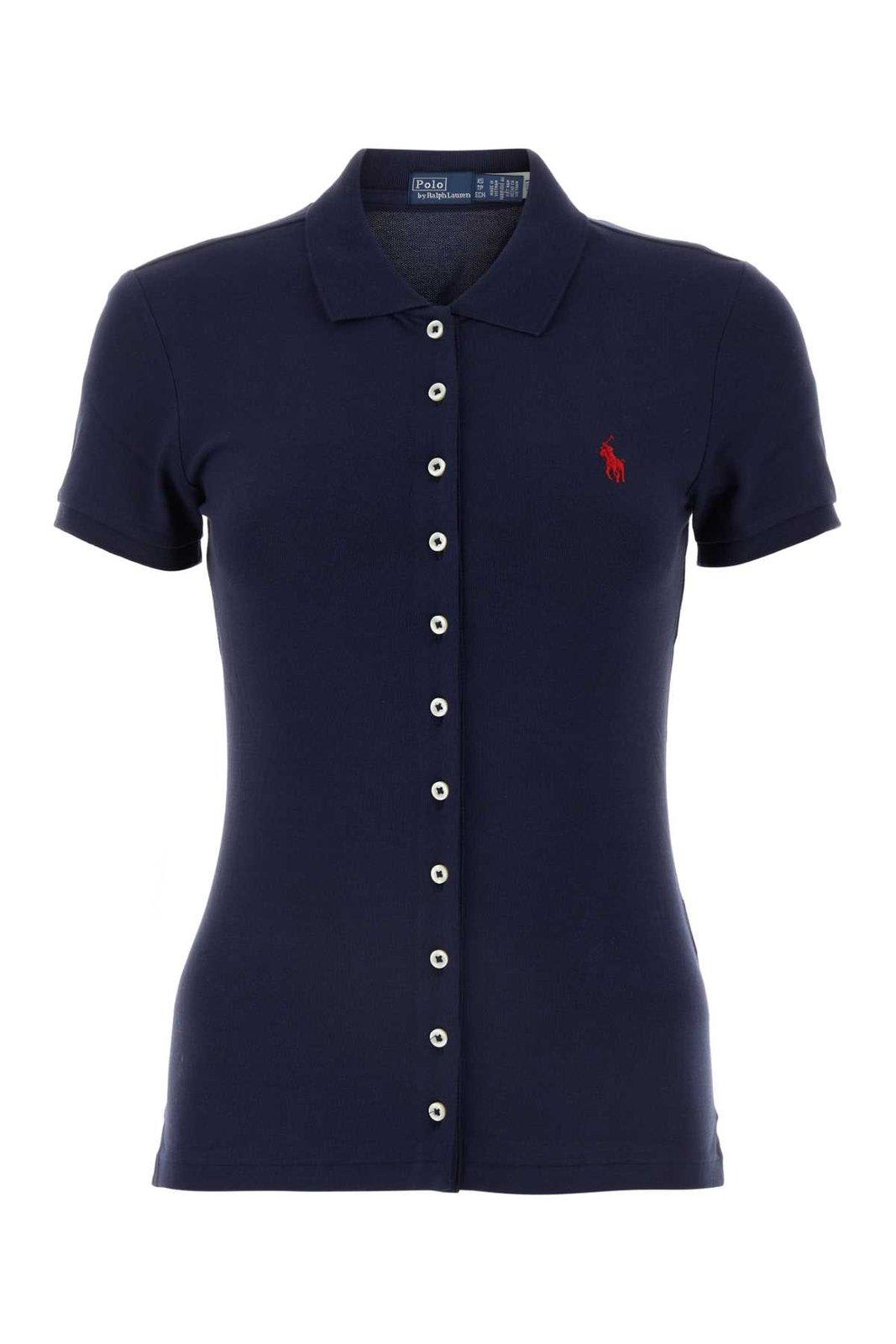 Logo Embroidered Buttoned Shirt