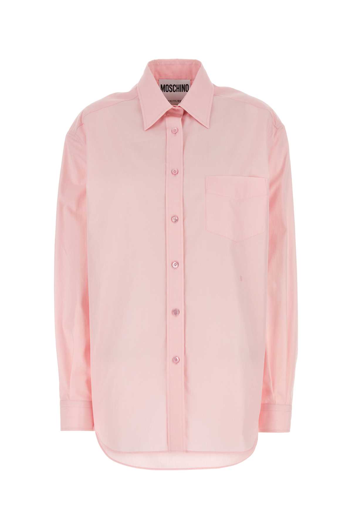 Pink Poplin Shirt