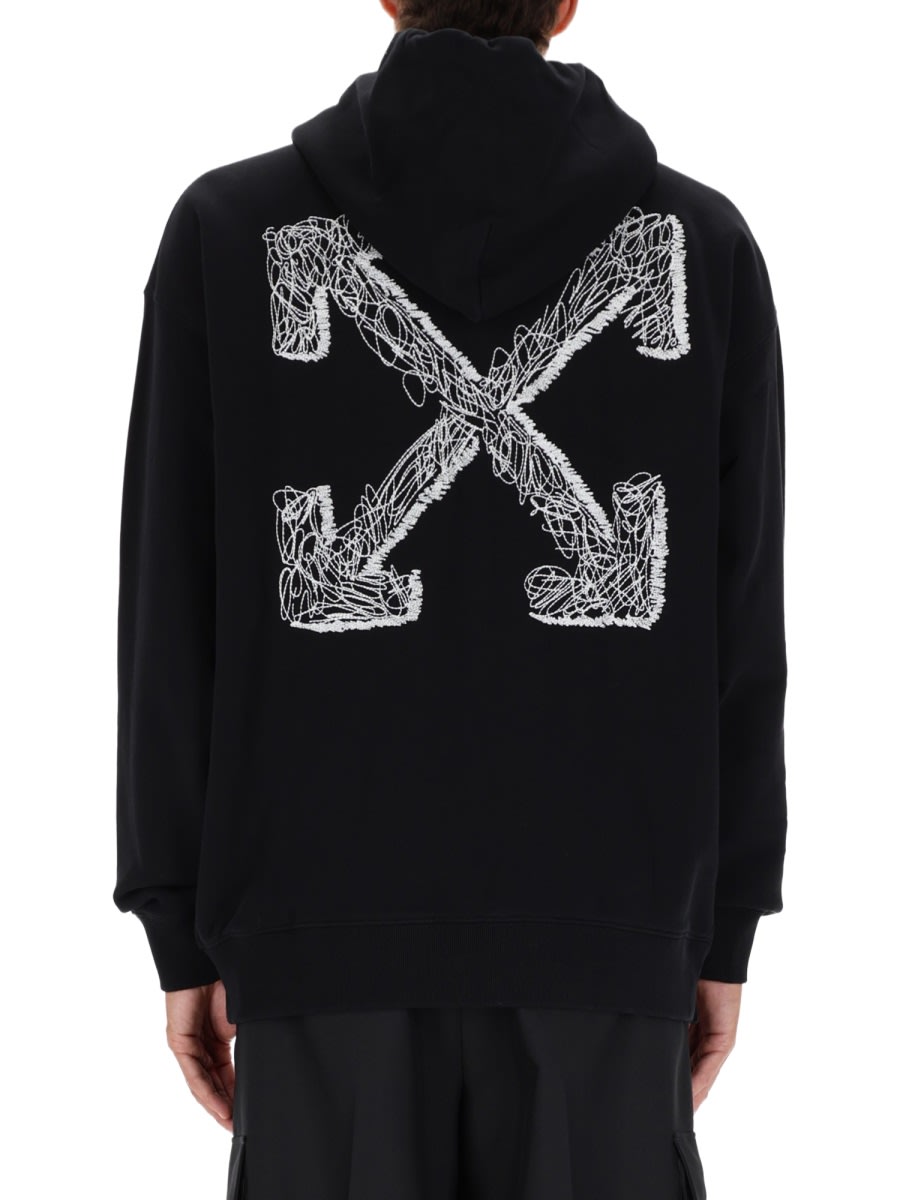 Off-white Off White Sweatshirt With Logo In Black