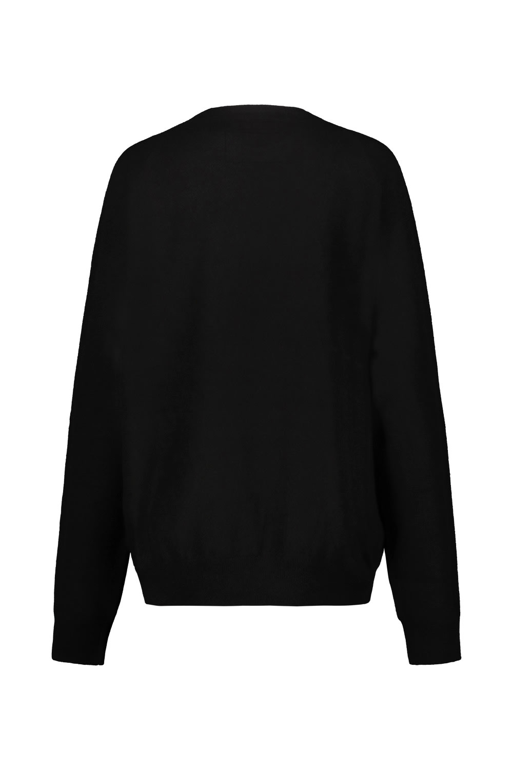 Frenckenberger Round Neck Sweater Clothing In Black