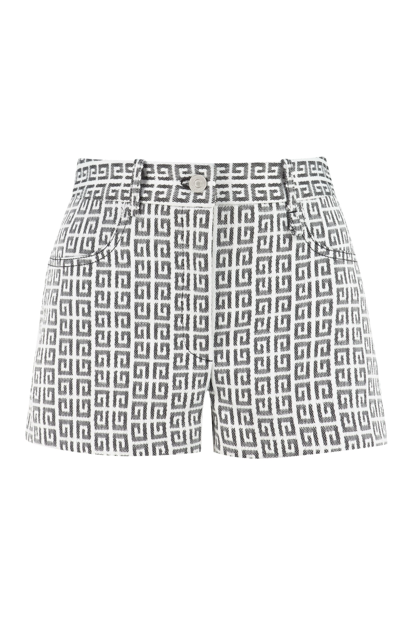 Givenchy Logo Jacquard Shorts