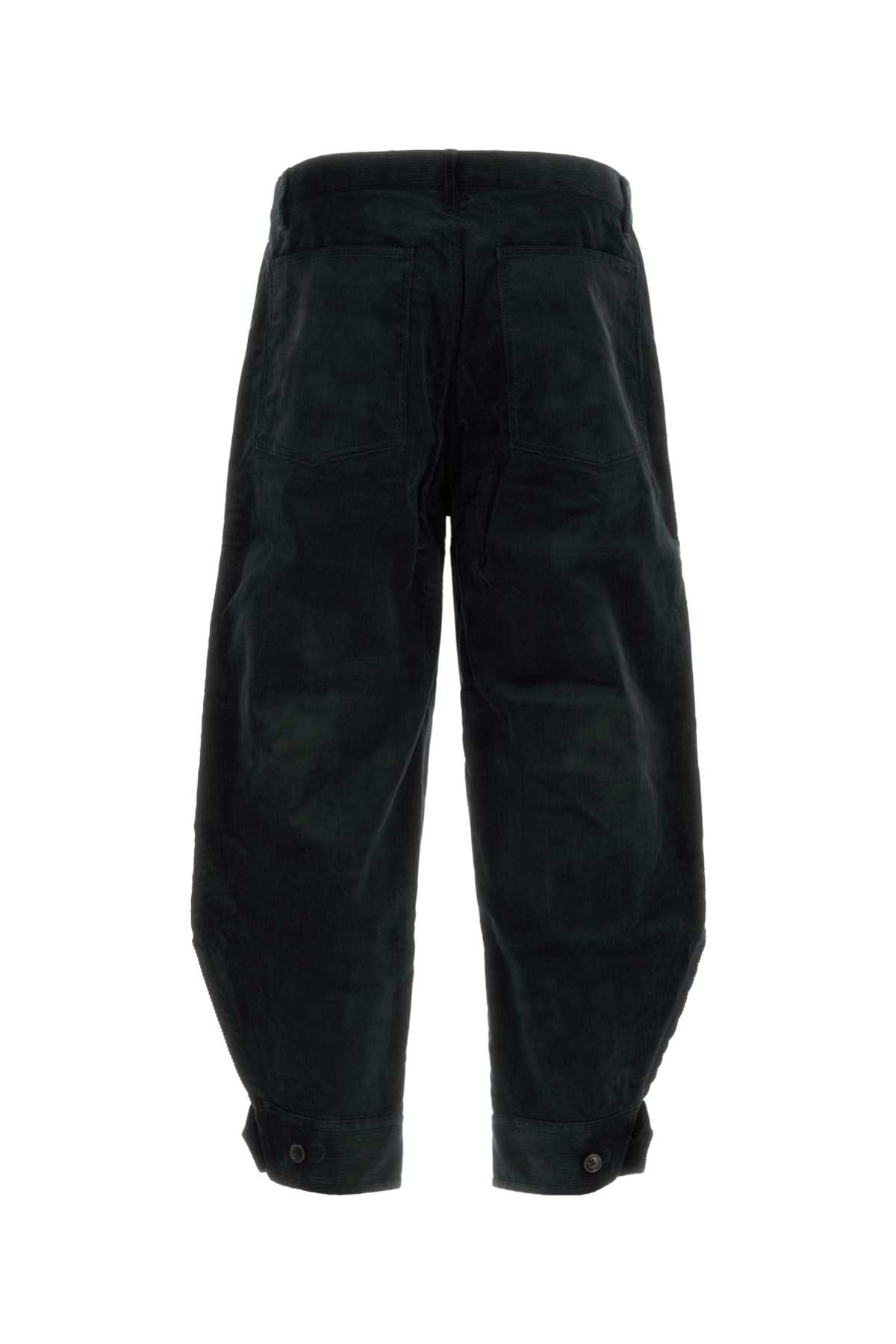 Shop Comme Des Garçons Shirt Black Corduroy Pant In 1black