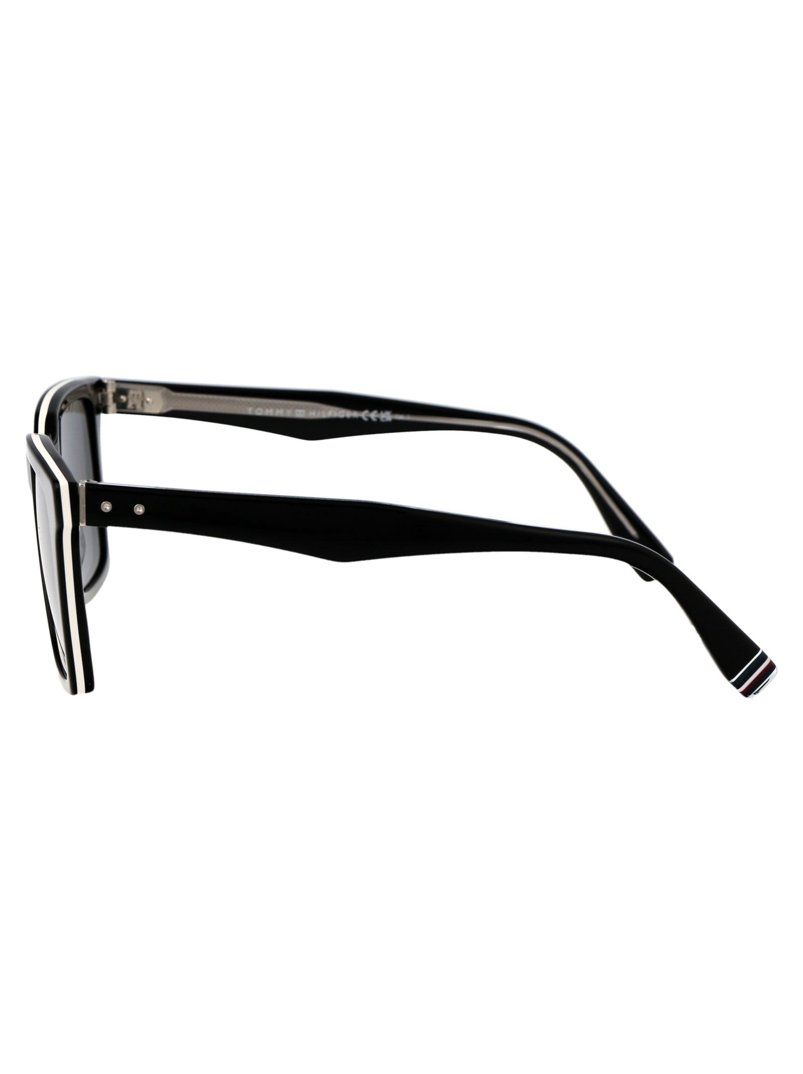 Shop Tommy Hilfiger Th 2067/s Sunglasses In 807ir Black
