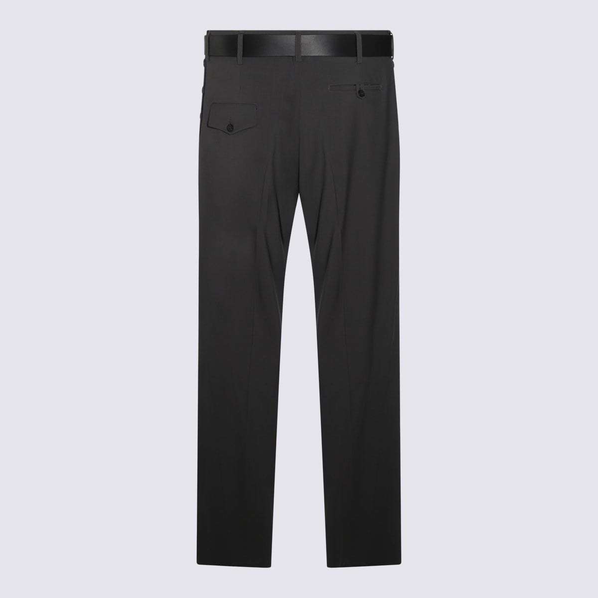 MOSCHINO GREY WOOL PANTS 