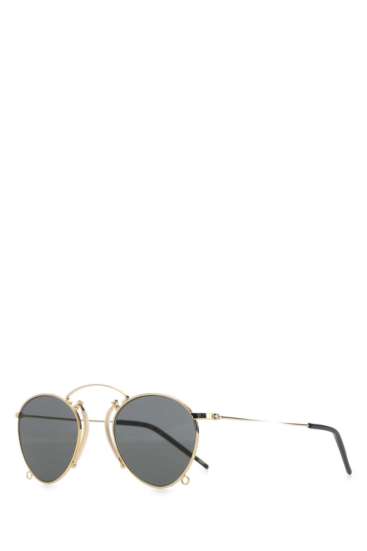 Shop Gucci Metal Sunglasses In 8012