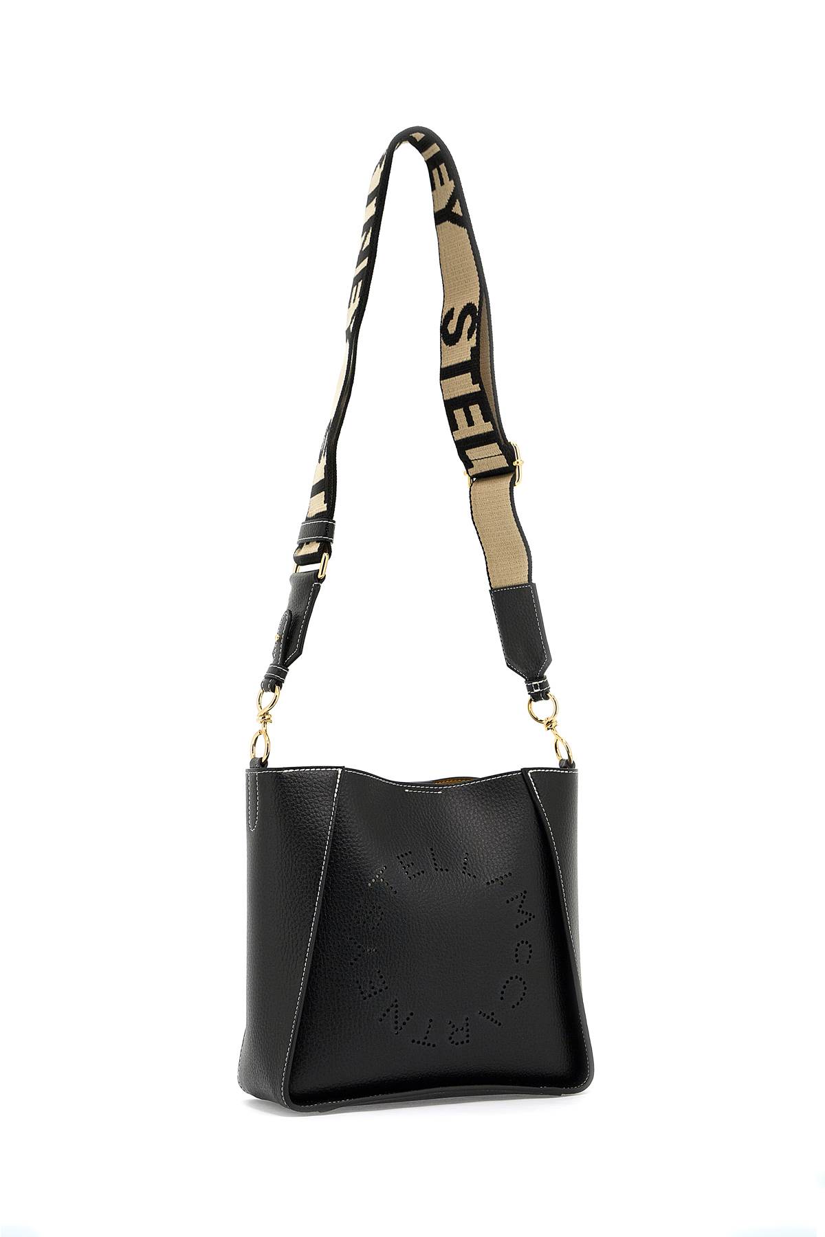 Shop Stella Mccartney Stella Logo Crossbody Bag In Black (black)