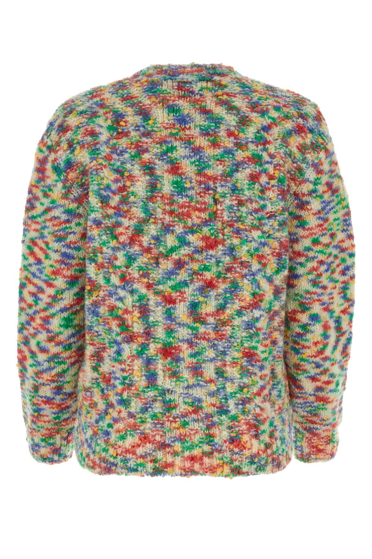 Apc Multicolor Cotton Blend Sweater