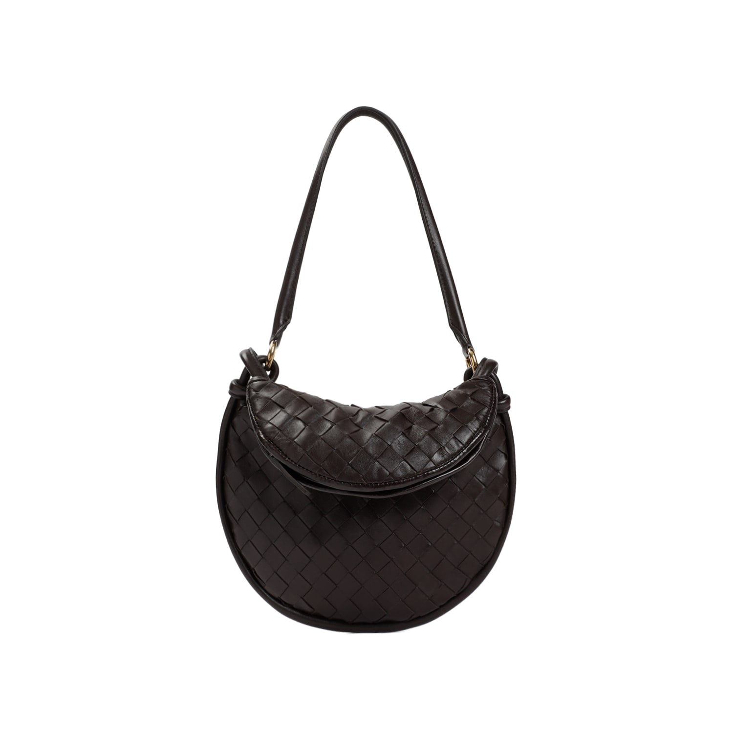 Shop Bottega Veneta Bag In Fondant Brass