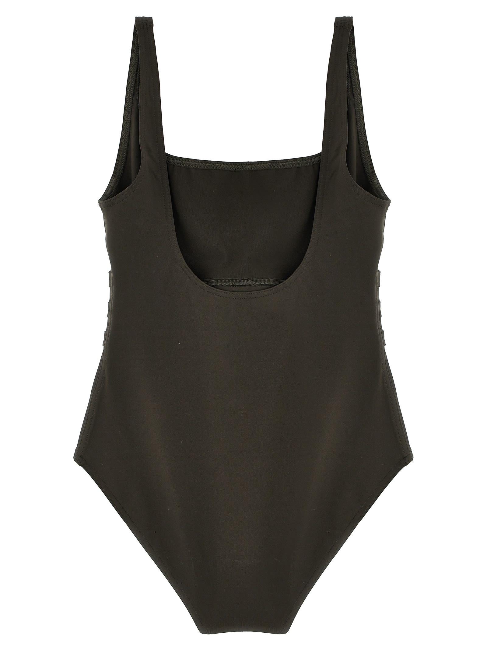 Eres 'asia' One-piece Swimsuit With High-cut Legs In Green