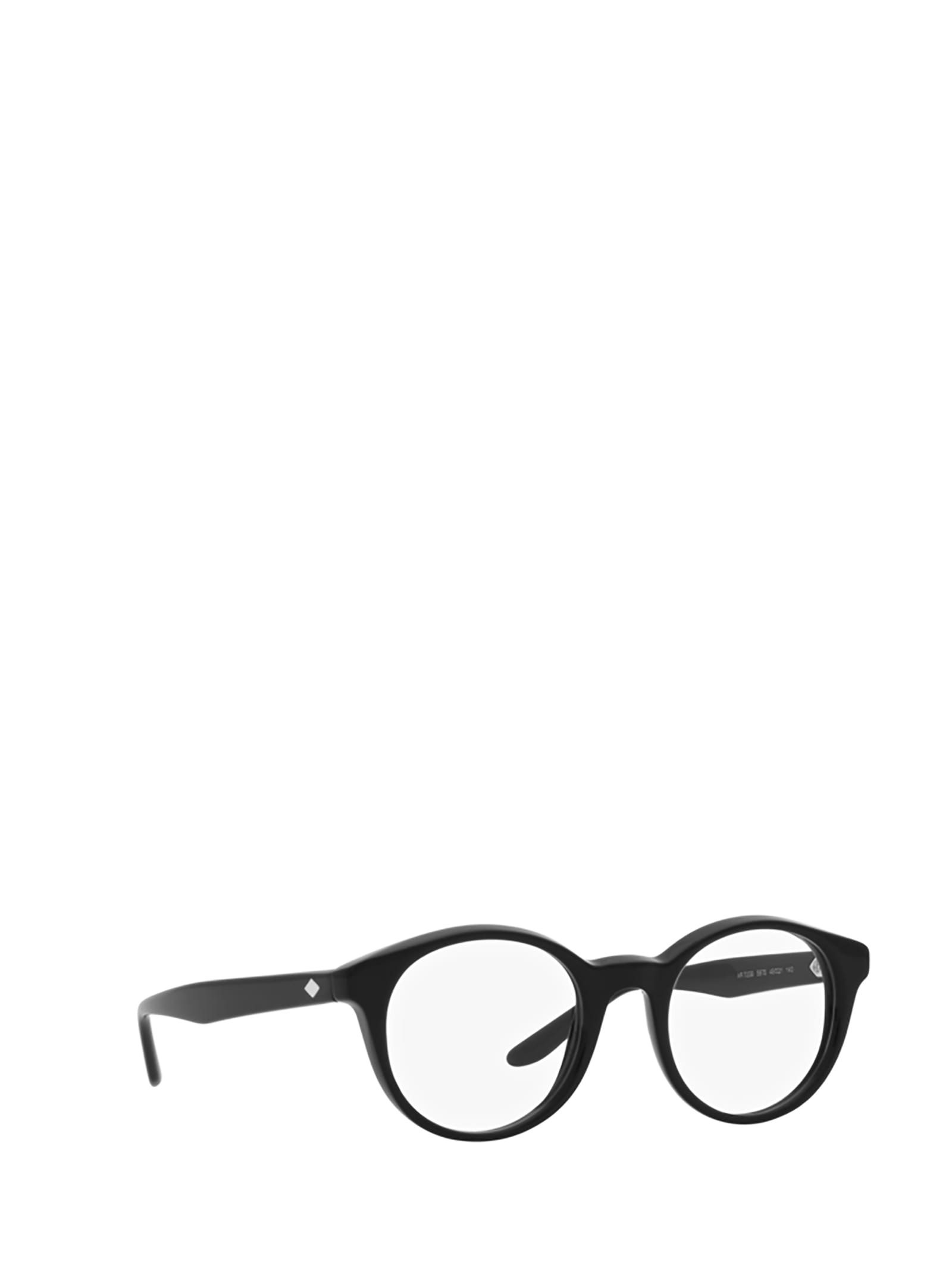 Shop Giorgio Armani Ar7239 Black Glasses