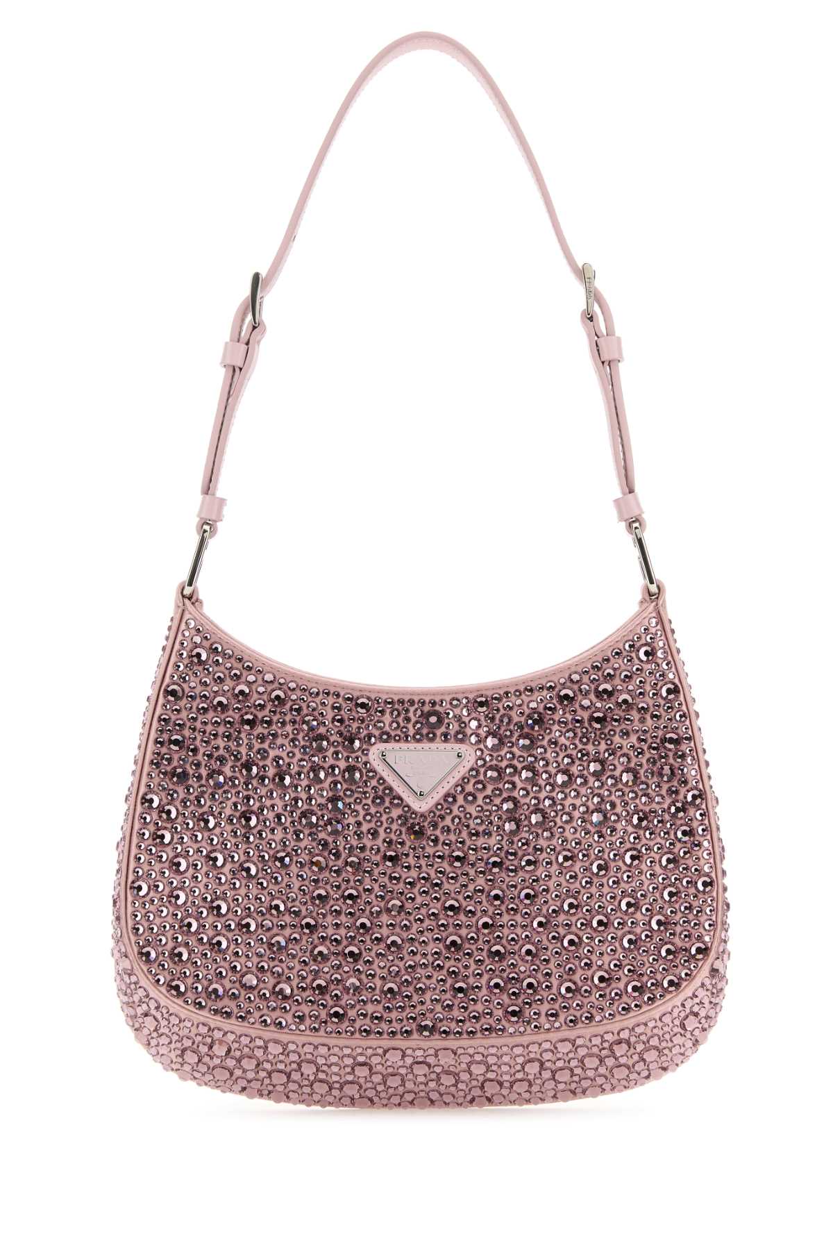 Embellished Satin Cleo Handbag