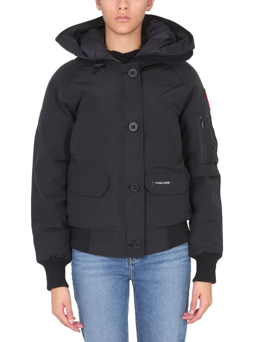 Shop Canada Goose Bomber Chilliwack In Black