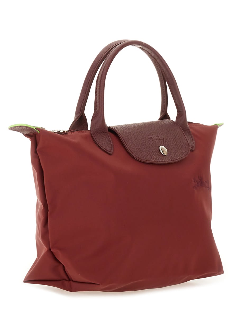 Longchamp Le Pliage Small Bag In Burgundy