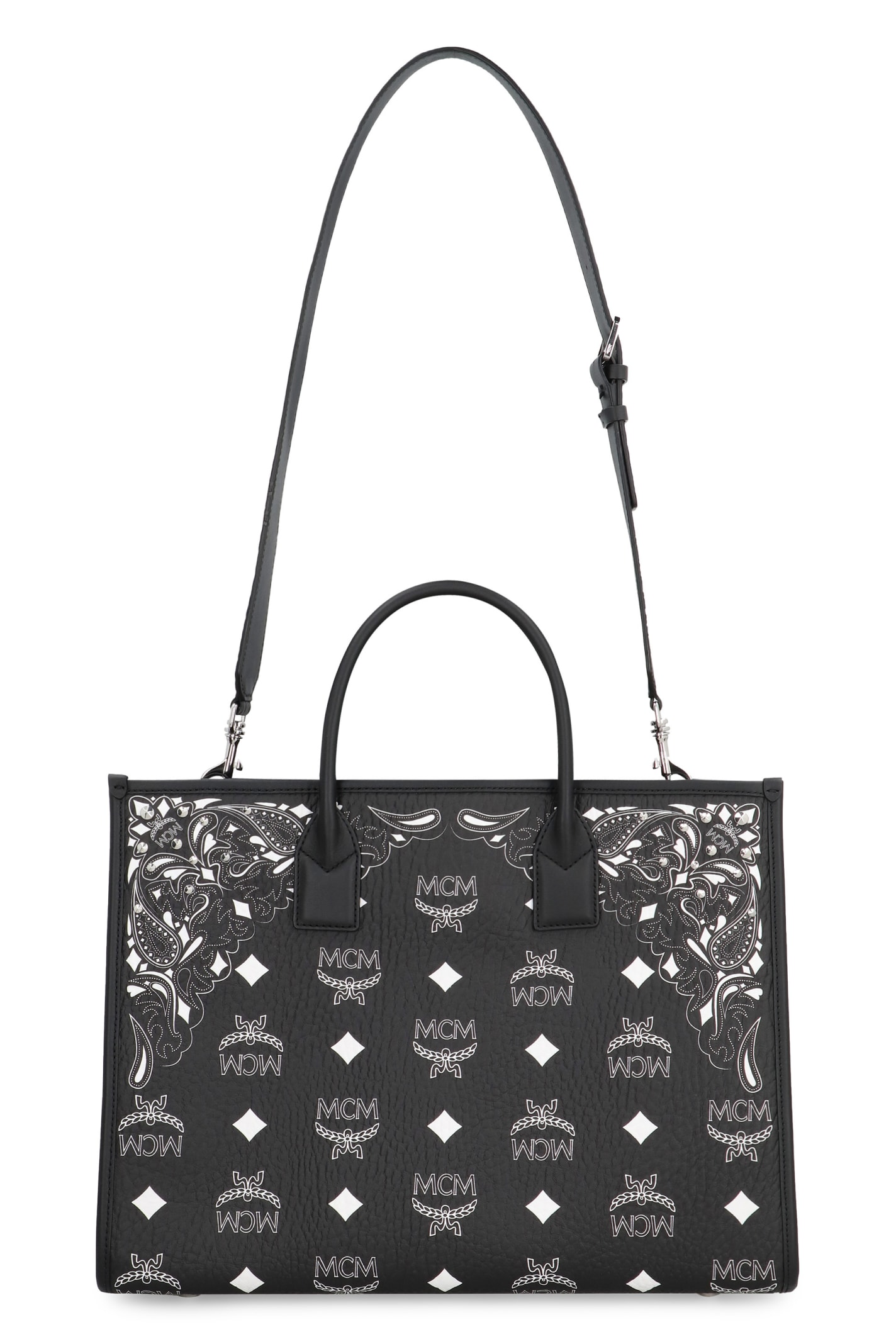 München Tote in Studded Bandana Visetos