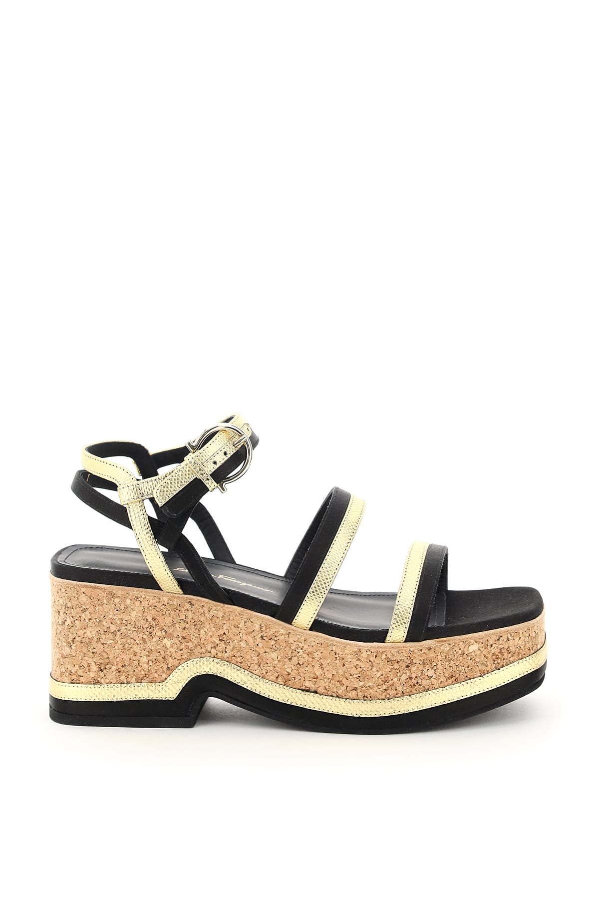 prada watersnake platform sandals