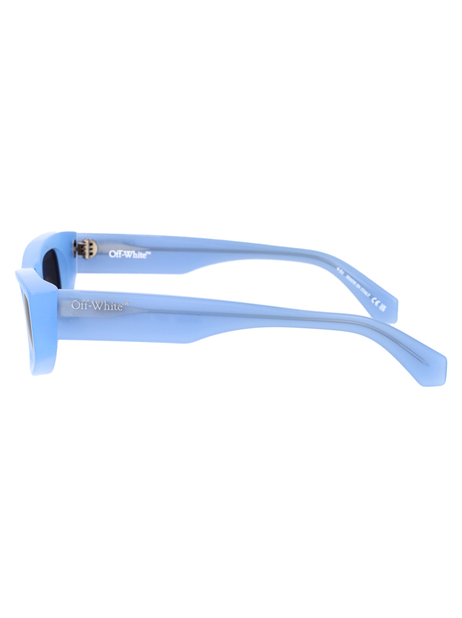 Shop Off-white Matera Sunglasses In 4007 Sugar Paper Blue