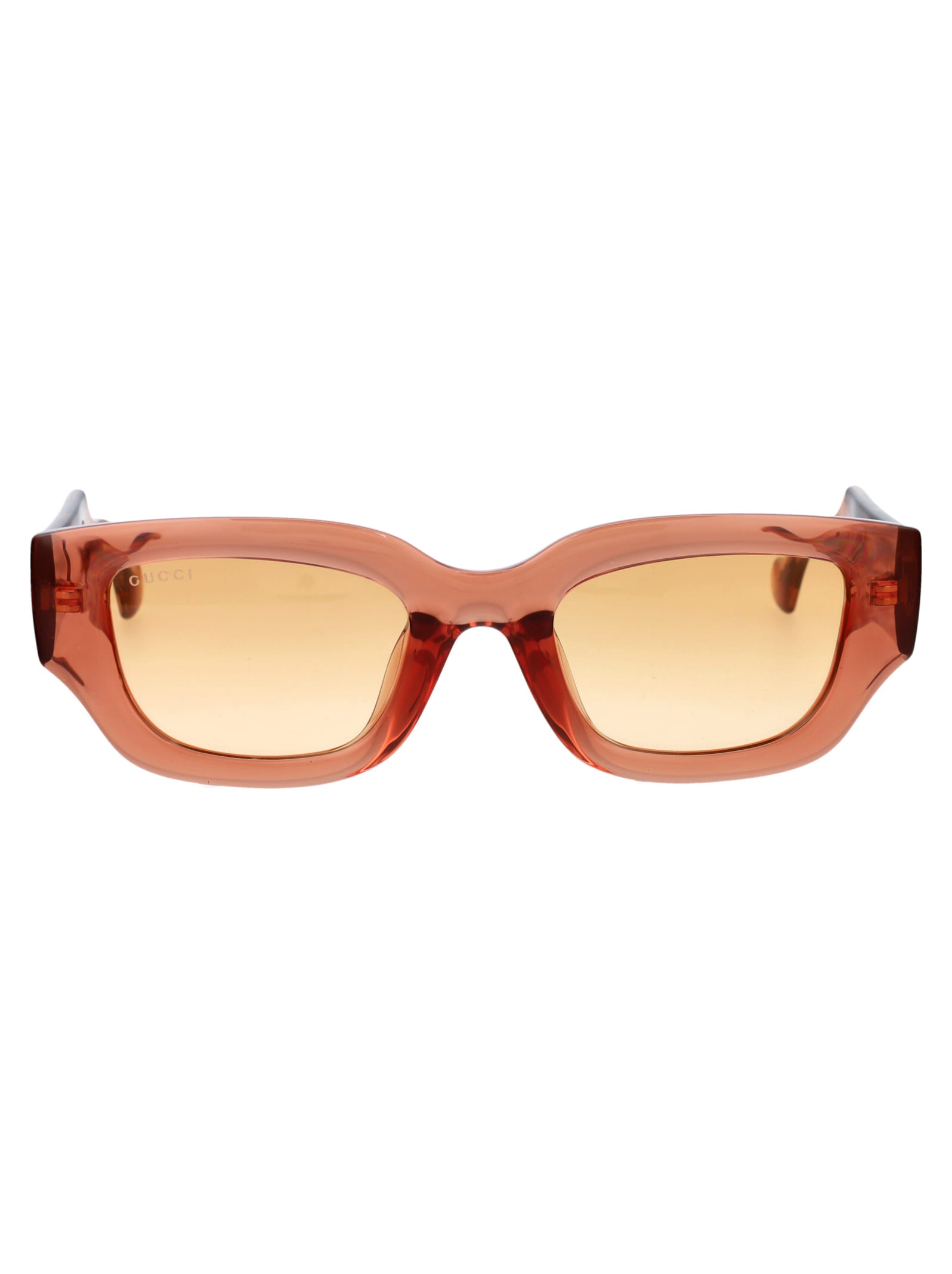 Gucci Gg1558sk Sunglasses In 004 Brown Brown Orange