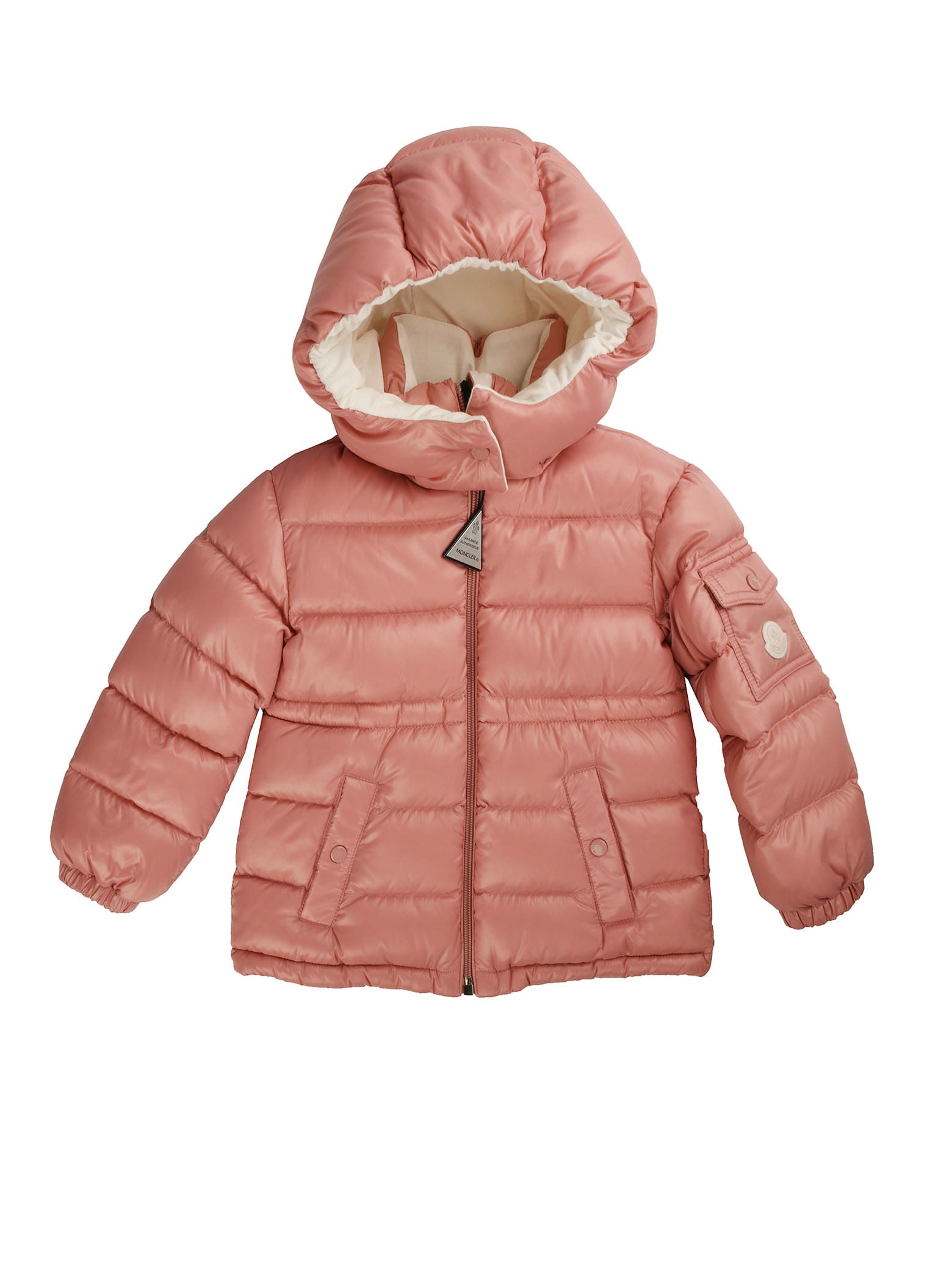 Moncler Pink Jacket With Hood