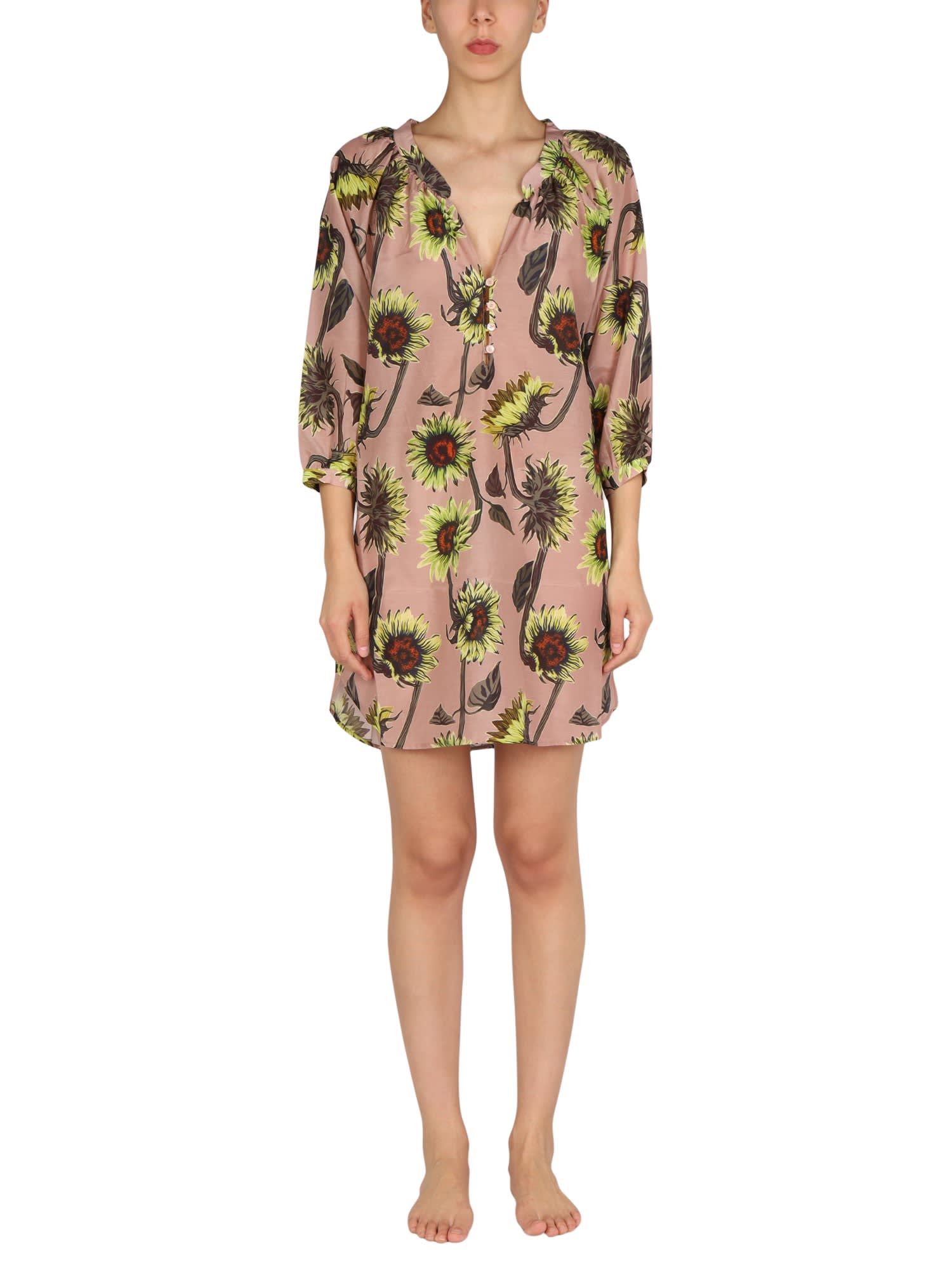 PS by Paul Smith Caftan With Floral Pattern
