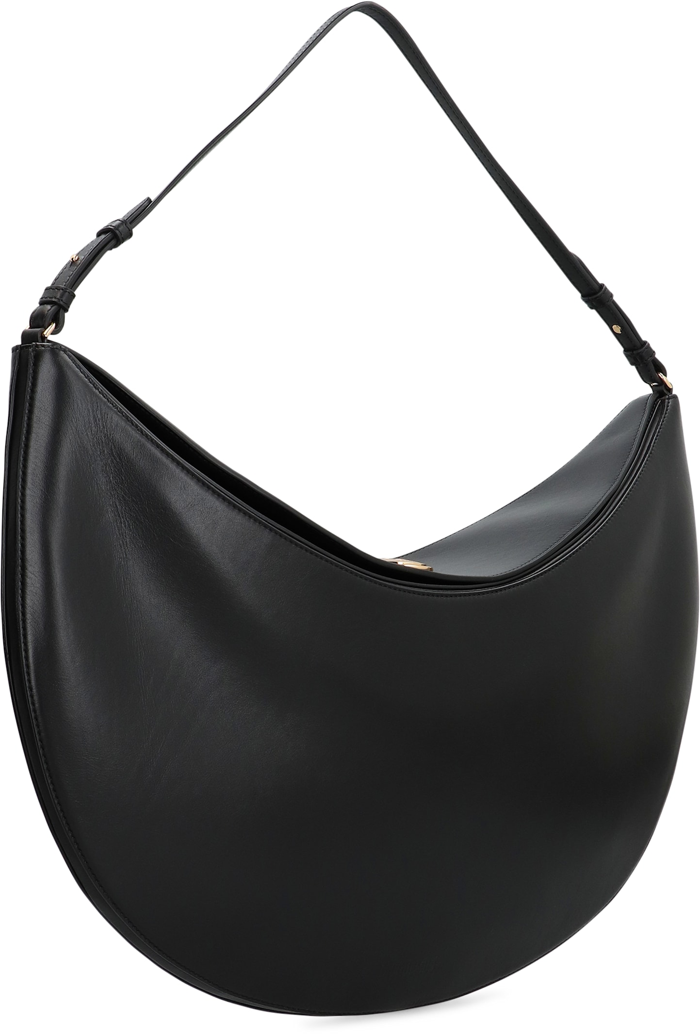 Jacquemus Le Petit Calisso Rond Embellished Leather Clutch In Black