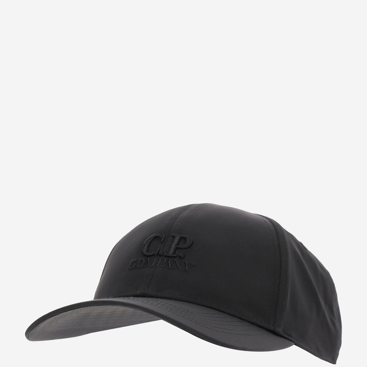C.P. COMPANY CHROME-R NYLON HAT WITH LOGO