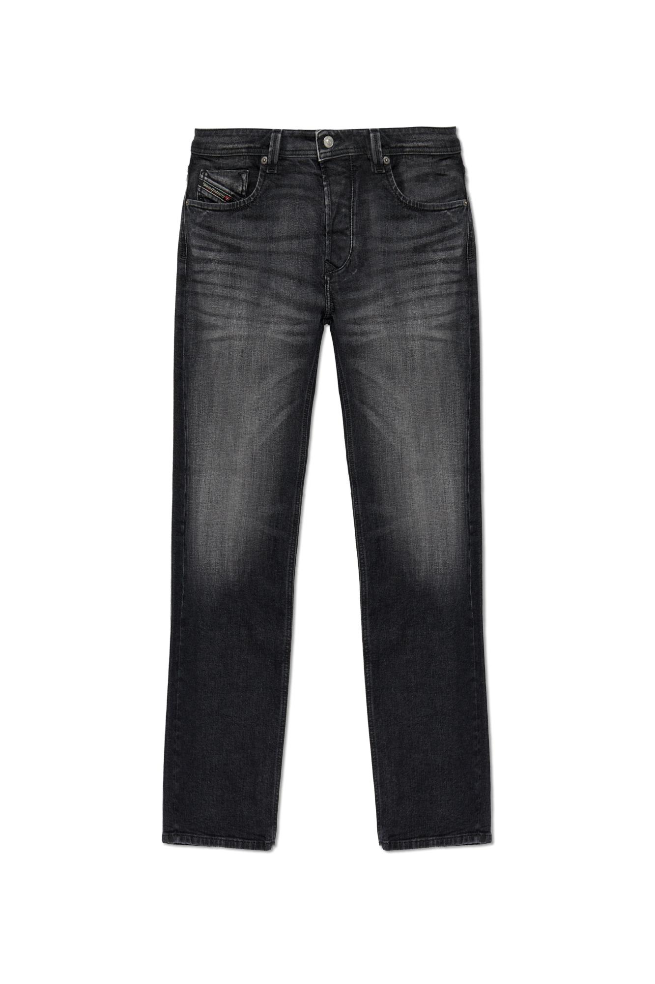 Diesel 1985 Larkee Straight-leg Jeans In Black