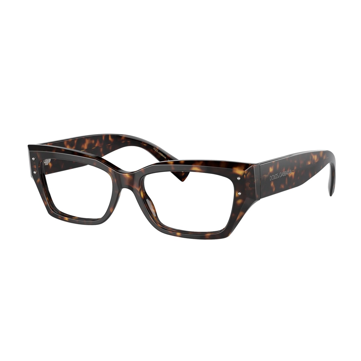 Dolce & Gabbana Eyewear Dg3387 Linea Dg Sharped 502 Havana Glasses