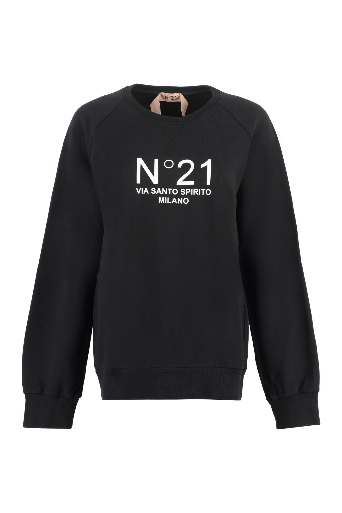 N.21 Printed Cotton Sweatshirt