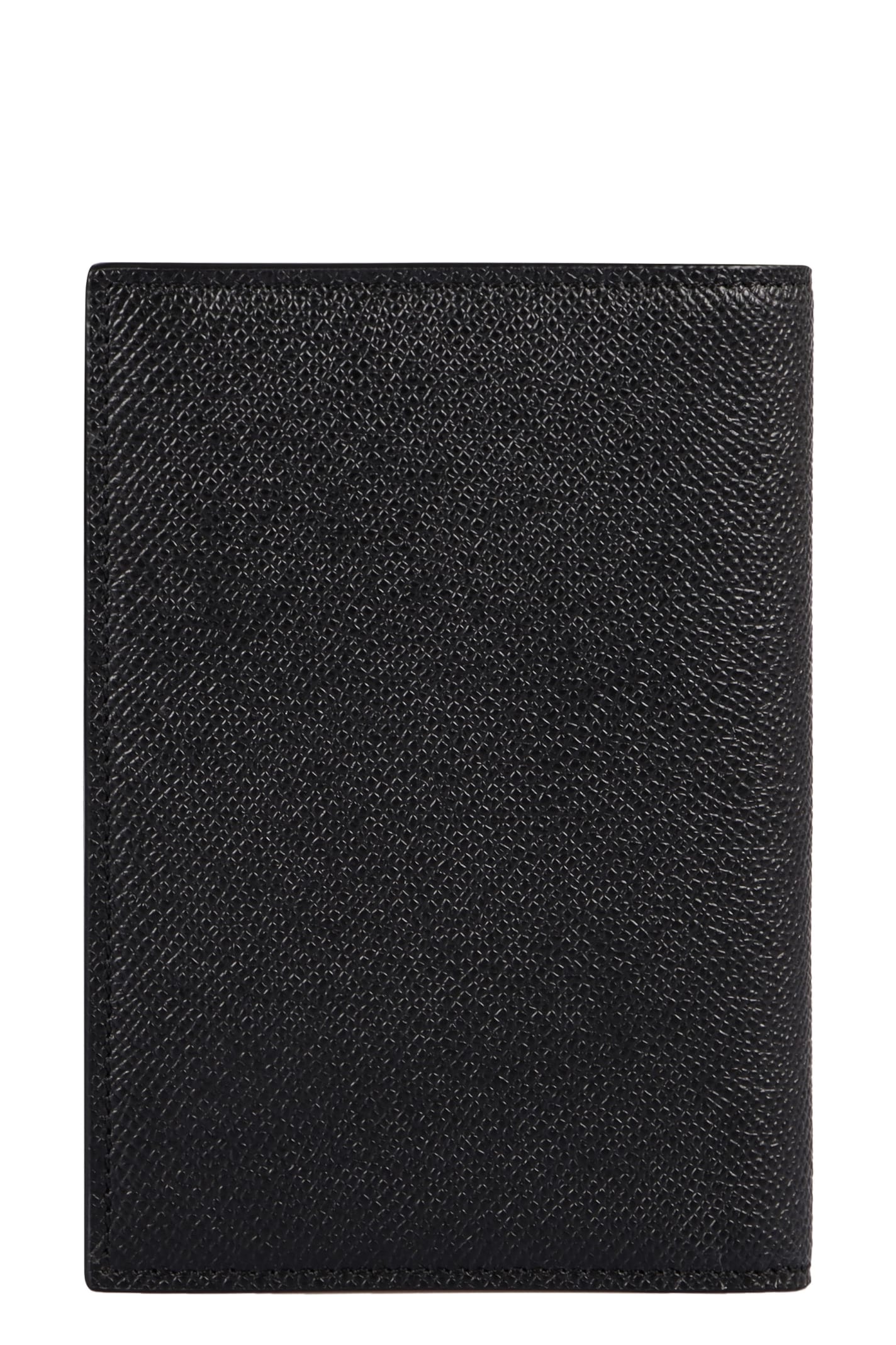 Shop Tom Ford Leather Bi-fold Wallet In Black