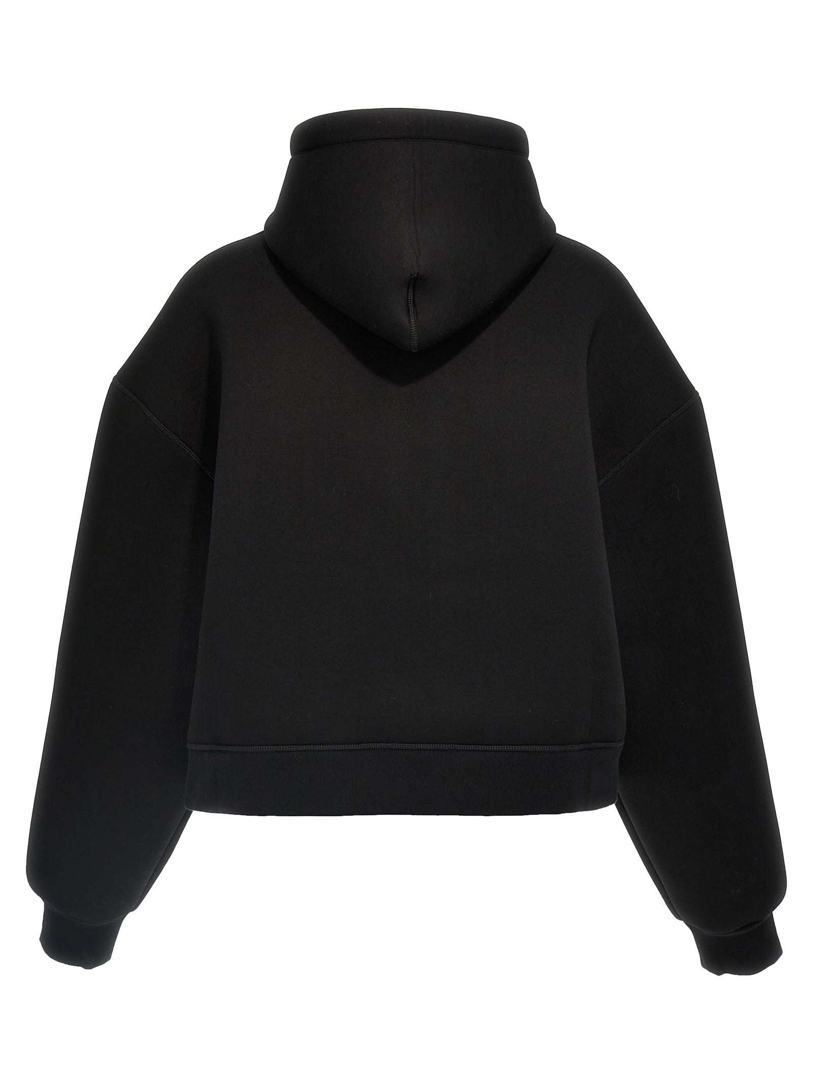 Wardrobe.nyc Black Bonded Hoodie