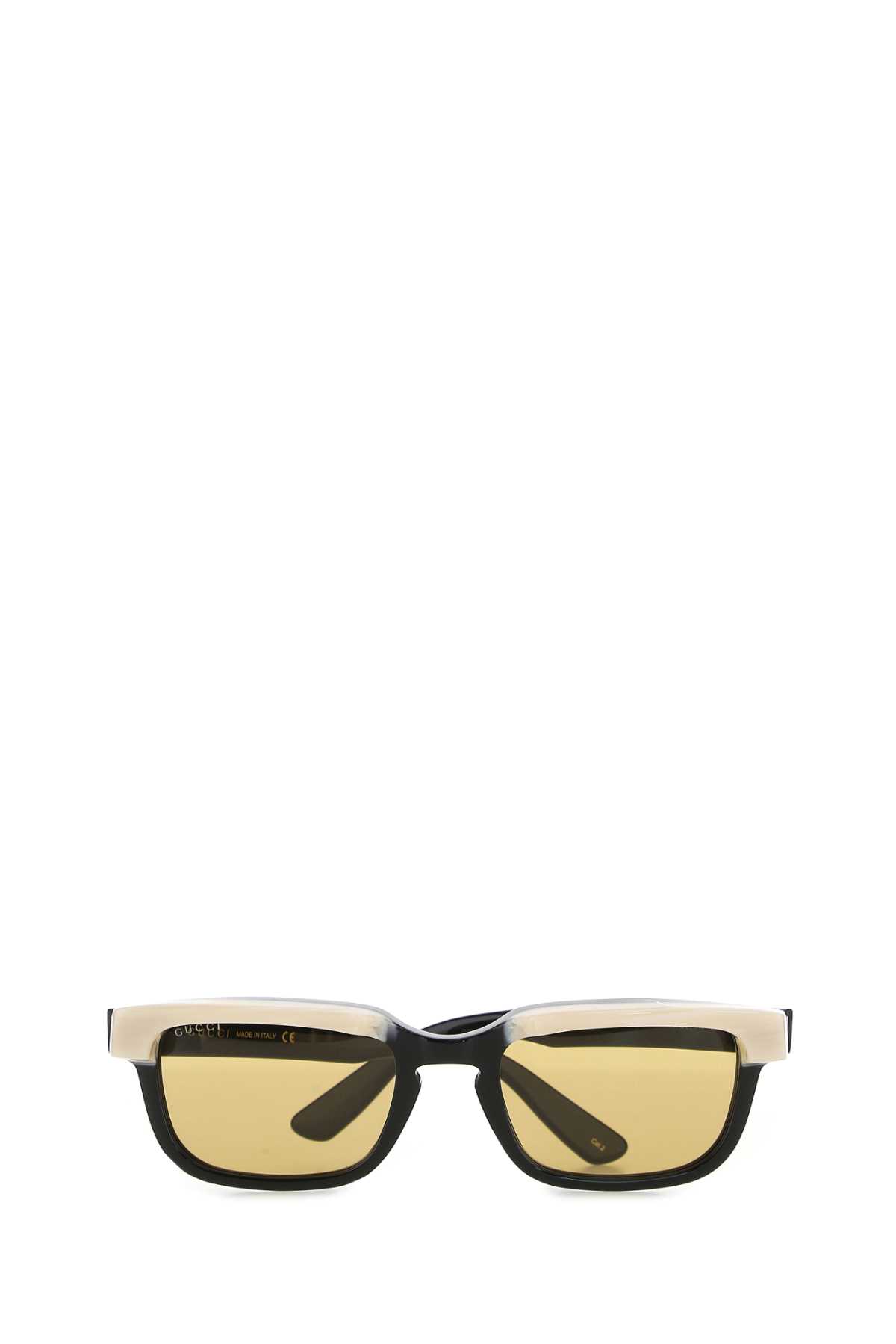 Shop Gucci Black Acetate Sunglasses In 1070