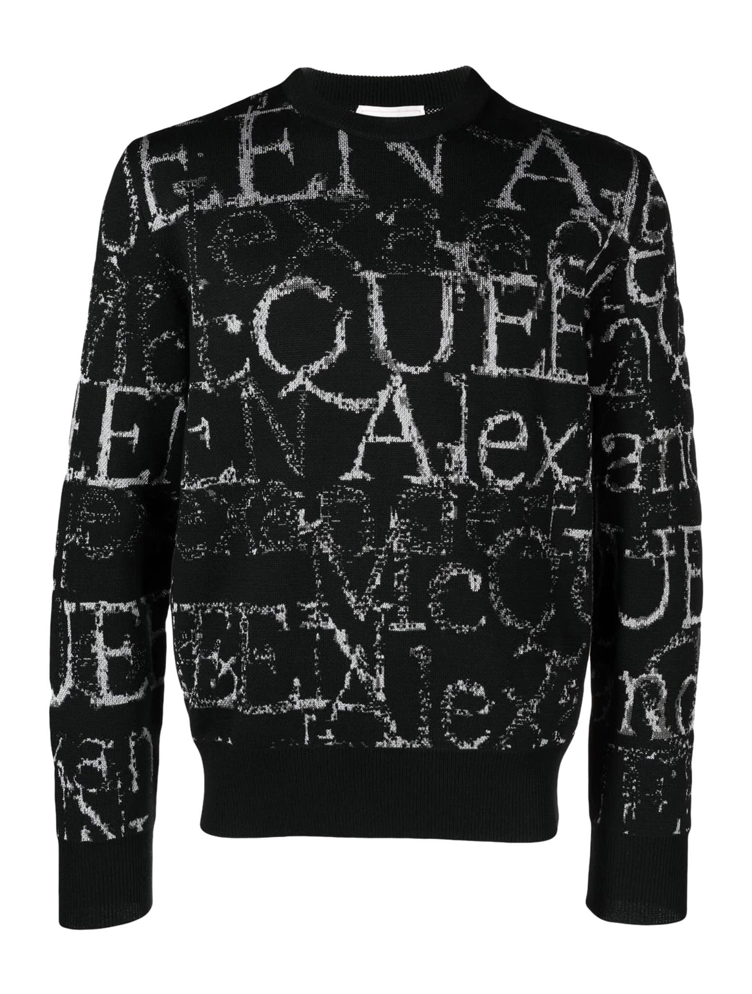 ALEXANDER MCQUEEN CREW NECK LG SLV