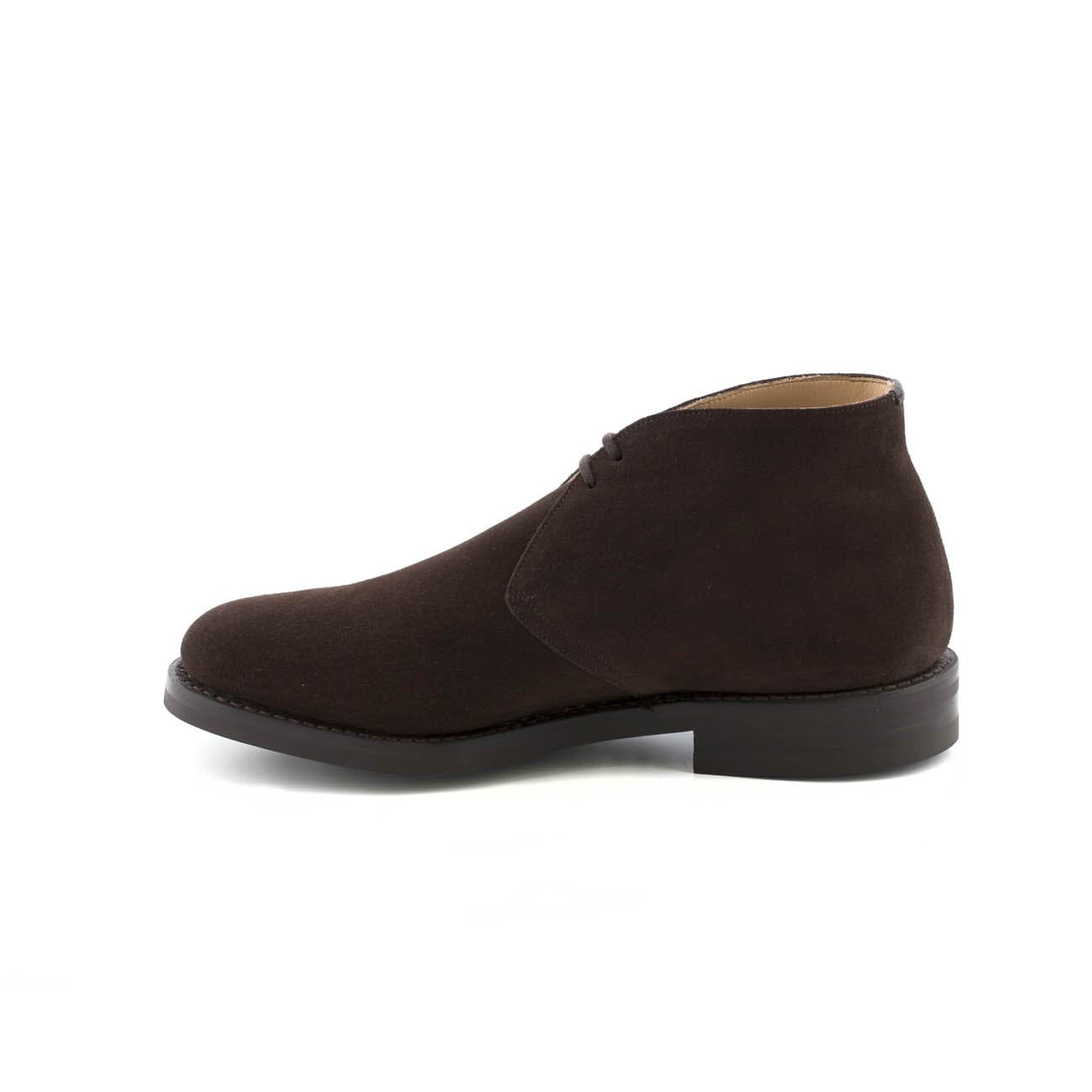 Shop Church's Brown Suede Boot (rubber Sole) In Marrone