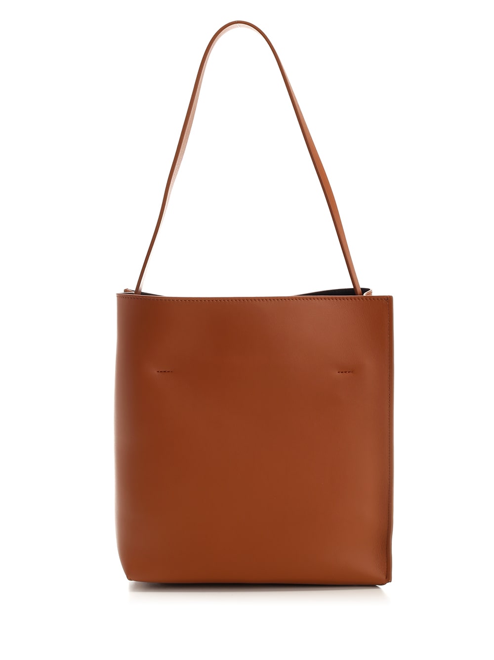 Shop Marni Small Museo Shoulder Bag In Leather