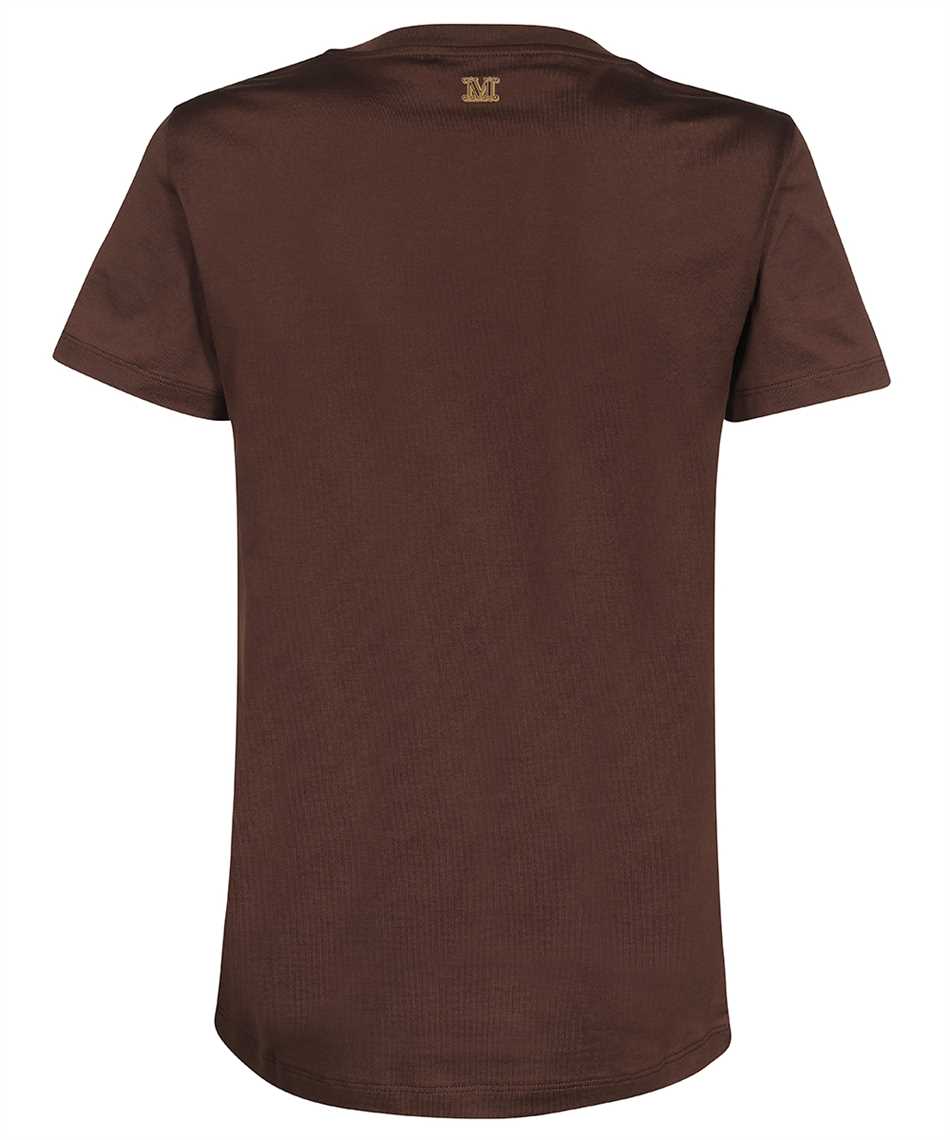 Max Mara Cotton T-shirt In Brown