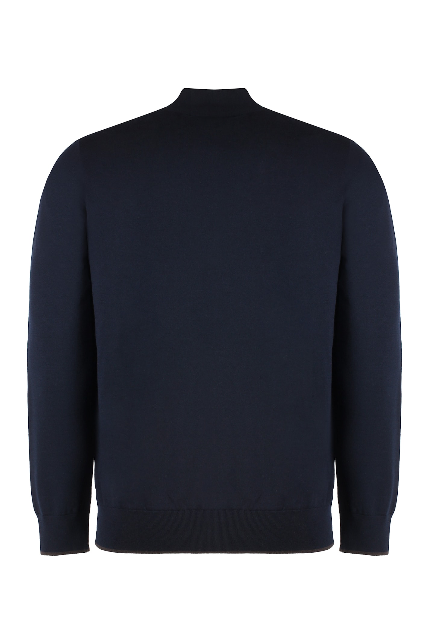 Shop Paul&amp;shark Virgin Wool Sweater In Blue