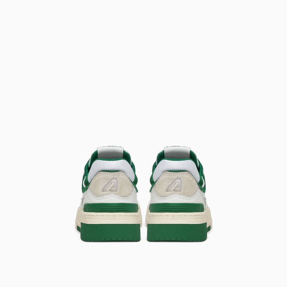 Shop Autry Clc Low Sneakers Rolm Mm09 In White