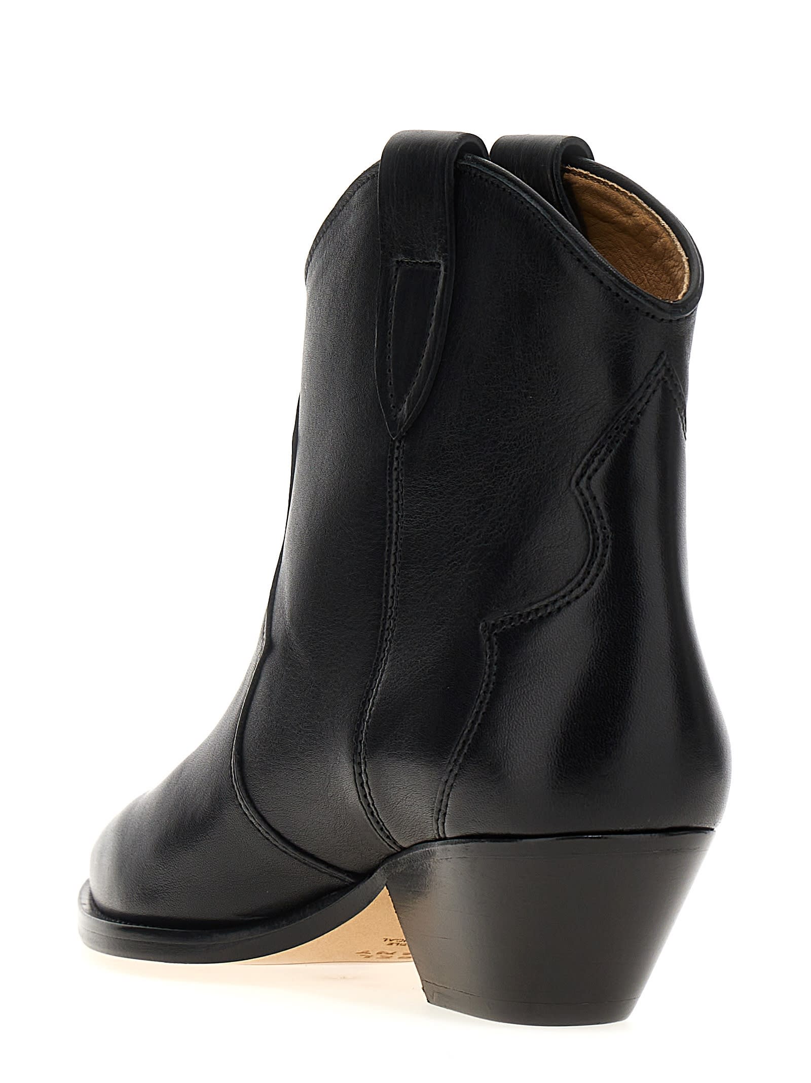 Shop Isabel Marant Dewina Ankle Boots In Black