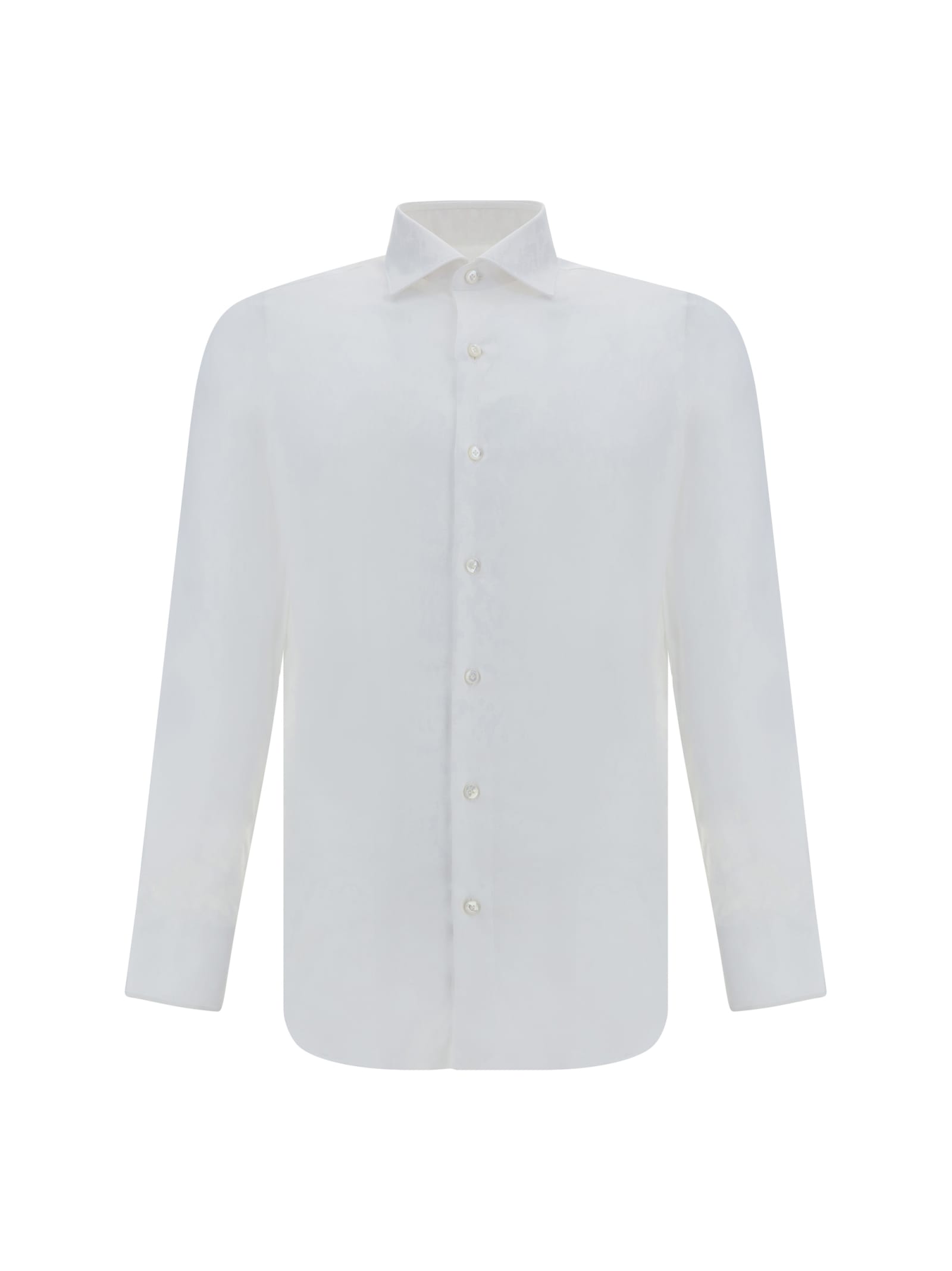 Shop Finamore Milano-zante Shirt In 01