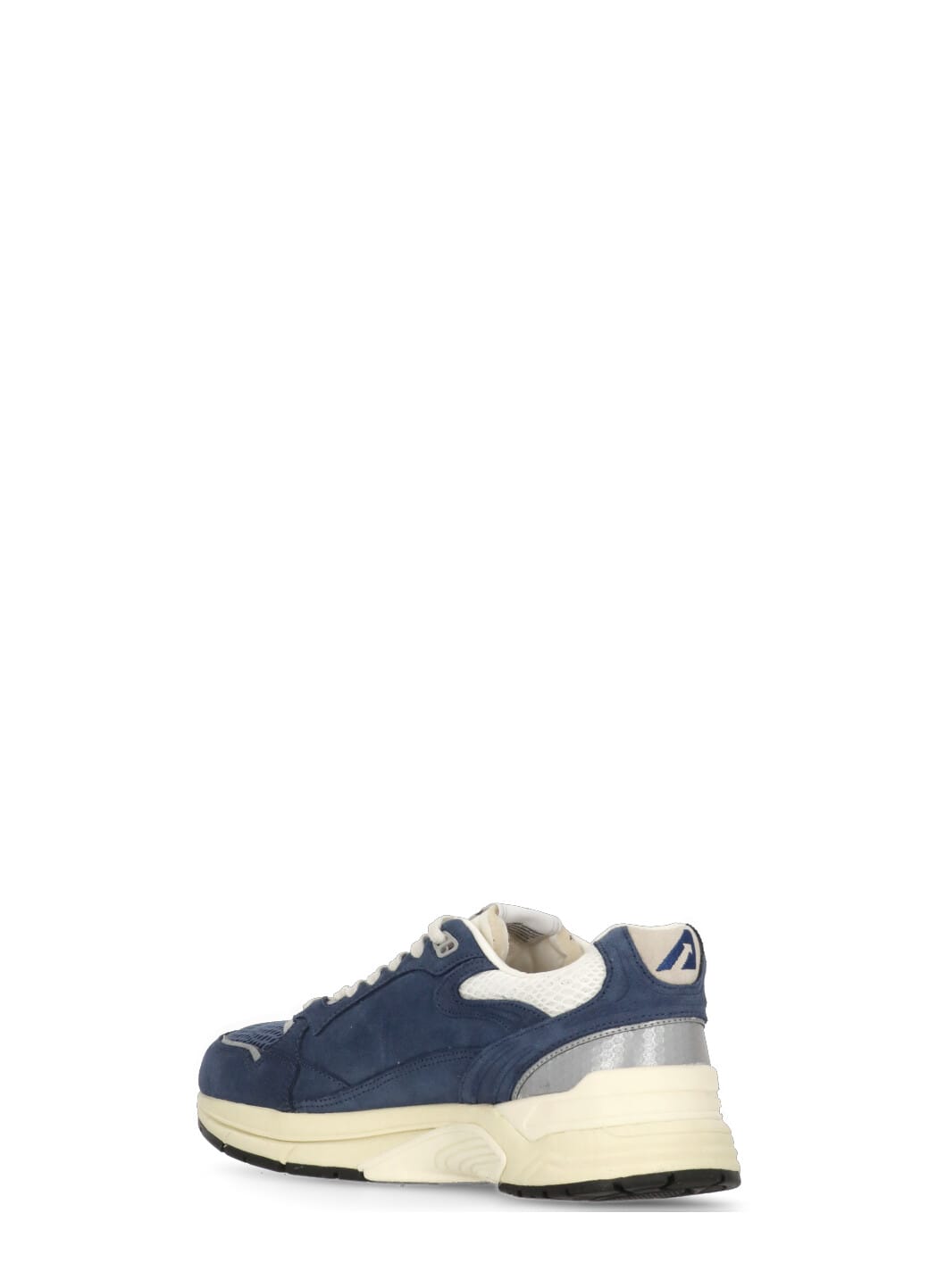 Autry Hyperway Leather-trimmed Suede And Mesh Sneakers In Blue