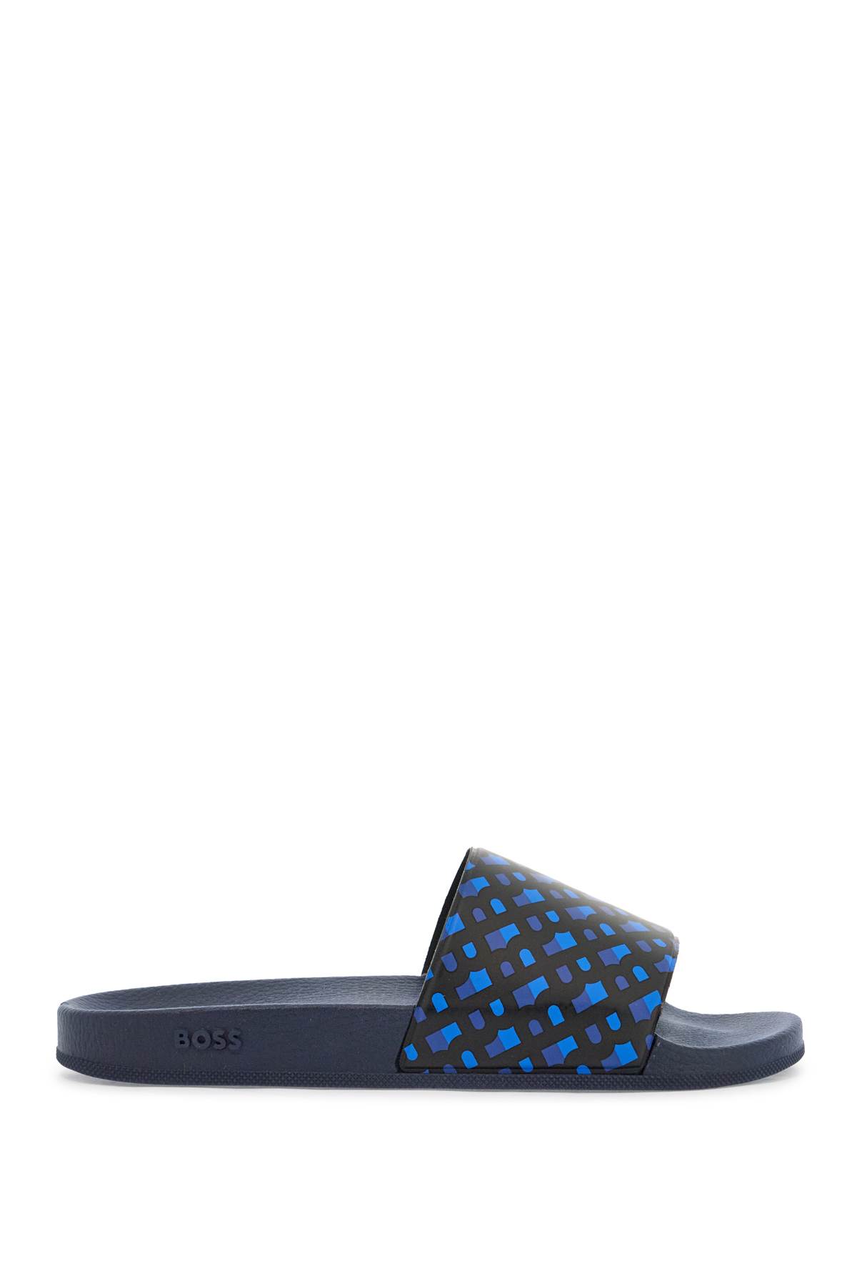 Open Geometric Blue Slippers Bay_slid_mn