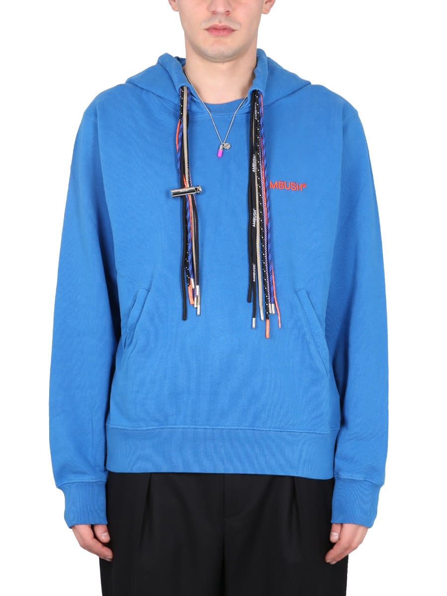 Ambush Multicord Hoodie In Blue