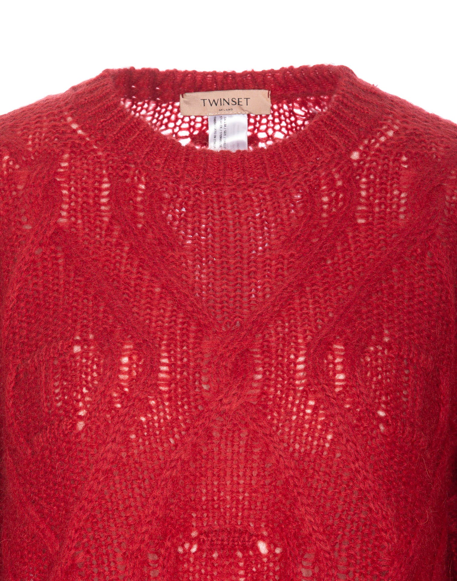 Shop Twinset Sweater In Red